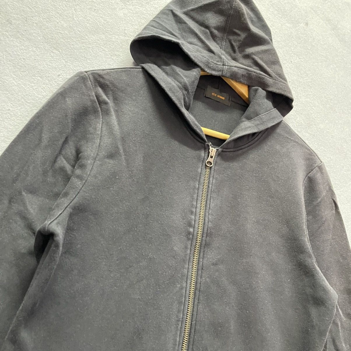Tete Homme TETE HOMME Zip-Up Hooded Sweatshirt Size US M / EU 48-50 / 2 - 5 Thumbnail