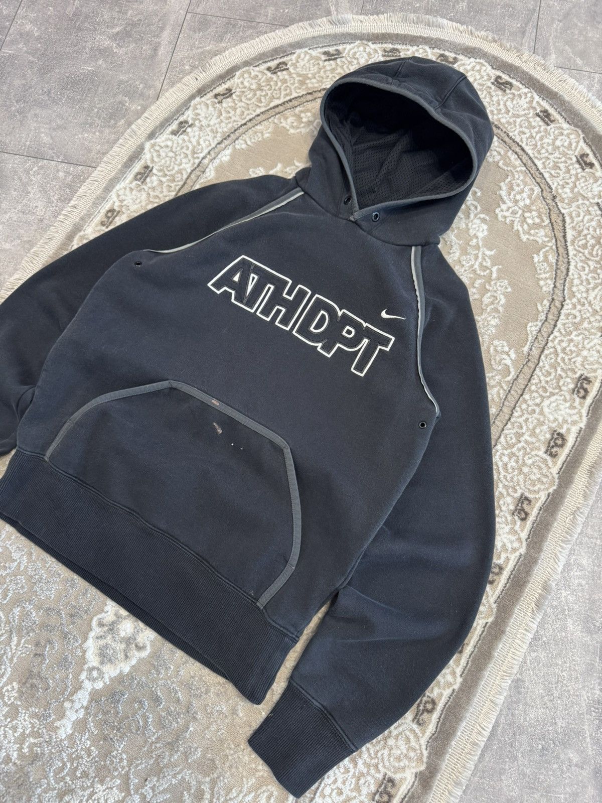 Nike Nike vintage hoodie grey athdpt 72 Oregon USA y2k 90s Size US S / EU 44-46 / 1 - 5 Thumbnail