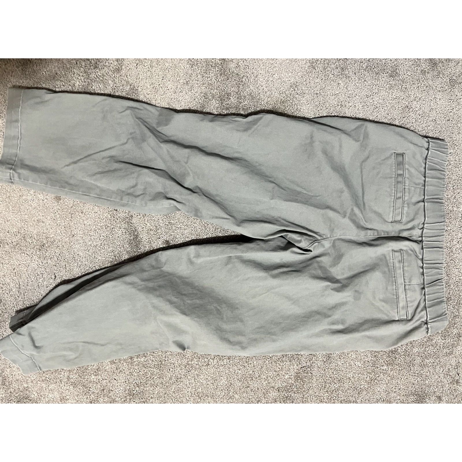 Lands' End Lands' End Women’s Sport Knit Capri Pants Gray 2P Petite Size 26" / US 2 / IT 38 - 3 Thumbnail