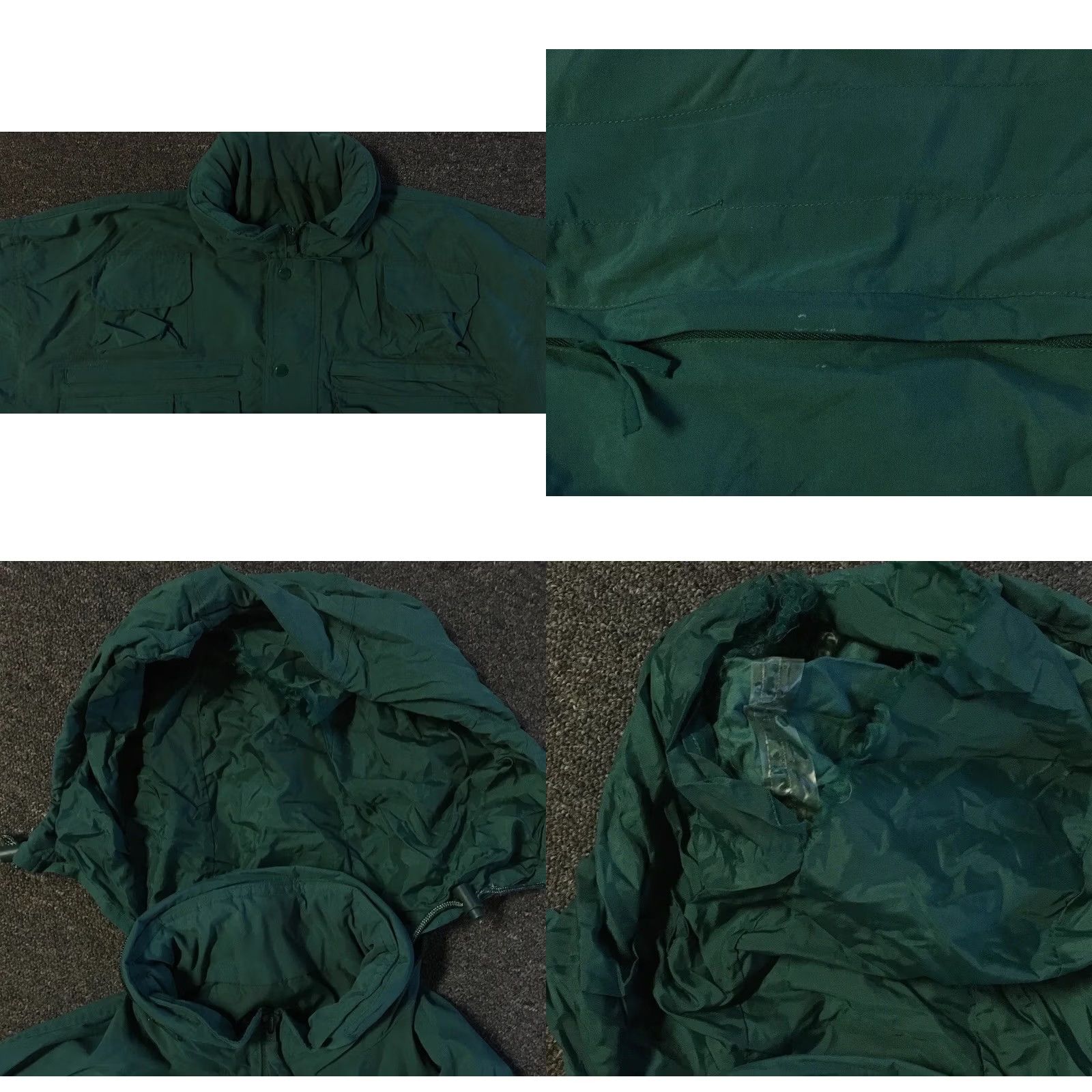 Vintage Vintage 90s Tactical Faded Jacket XL Boxy Army Military Tech Hip Hop Grunge Gorp Y2K Size US XL / EU 56 / 4 - 8 Thumbnail