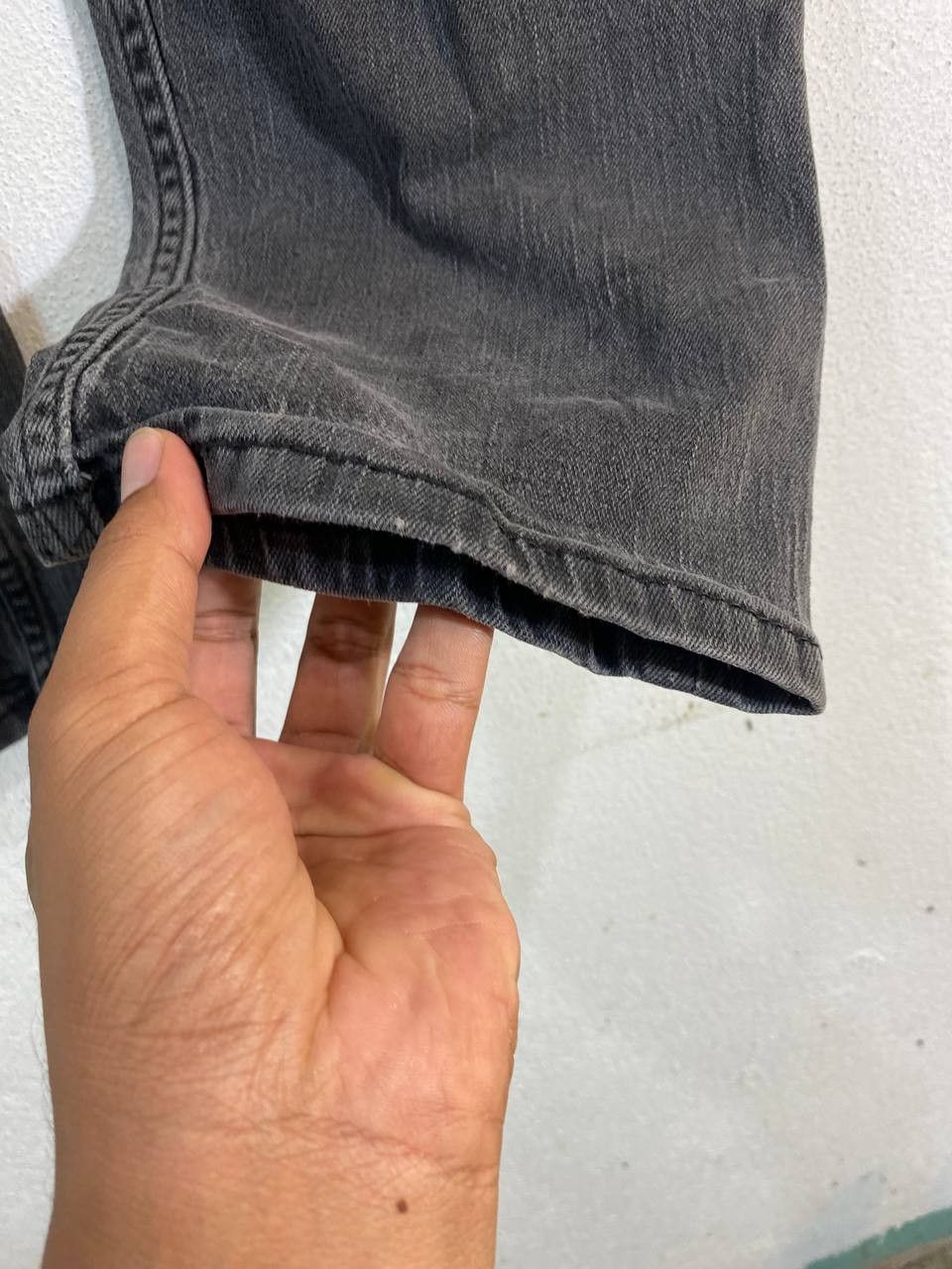 Levi's vintage levis 521 slim taper black denim Size US 41 - 5 Thumbnail
