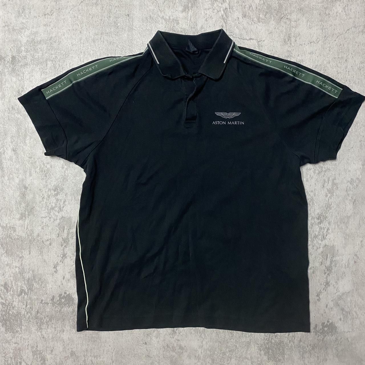 Other Aston Martin polo shirt with embroidered logo, black Size US L / EU 52-54 / 3 - 1 Thumbnail