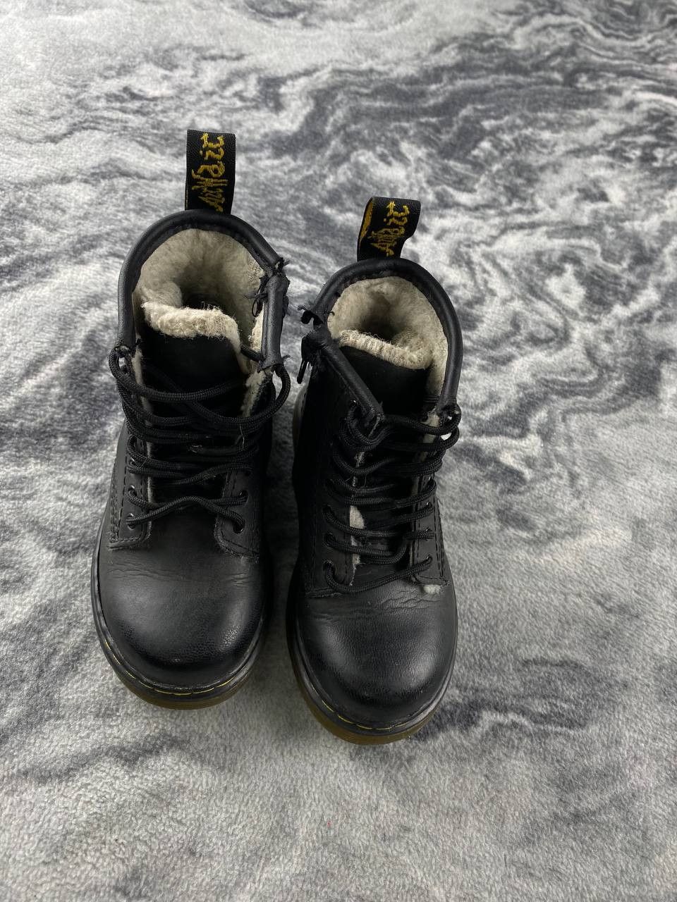 Dr. Martens Dr Martens Junior 1460 Softy T Leather Boots Size 24 Black Size US 5 / EU 37 - 5 Thumbnail