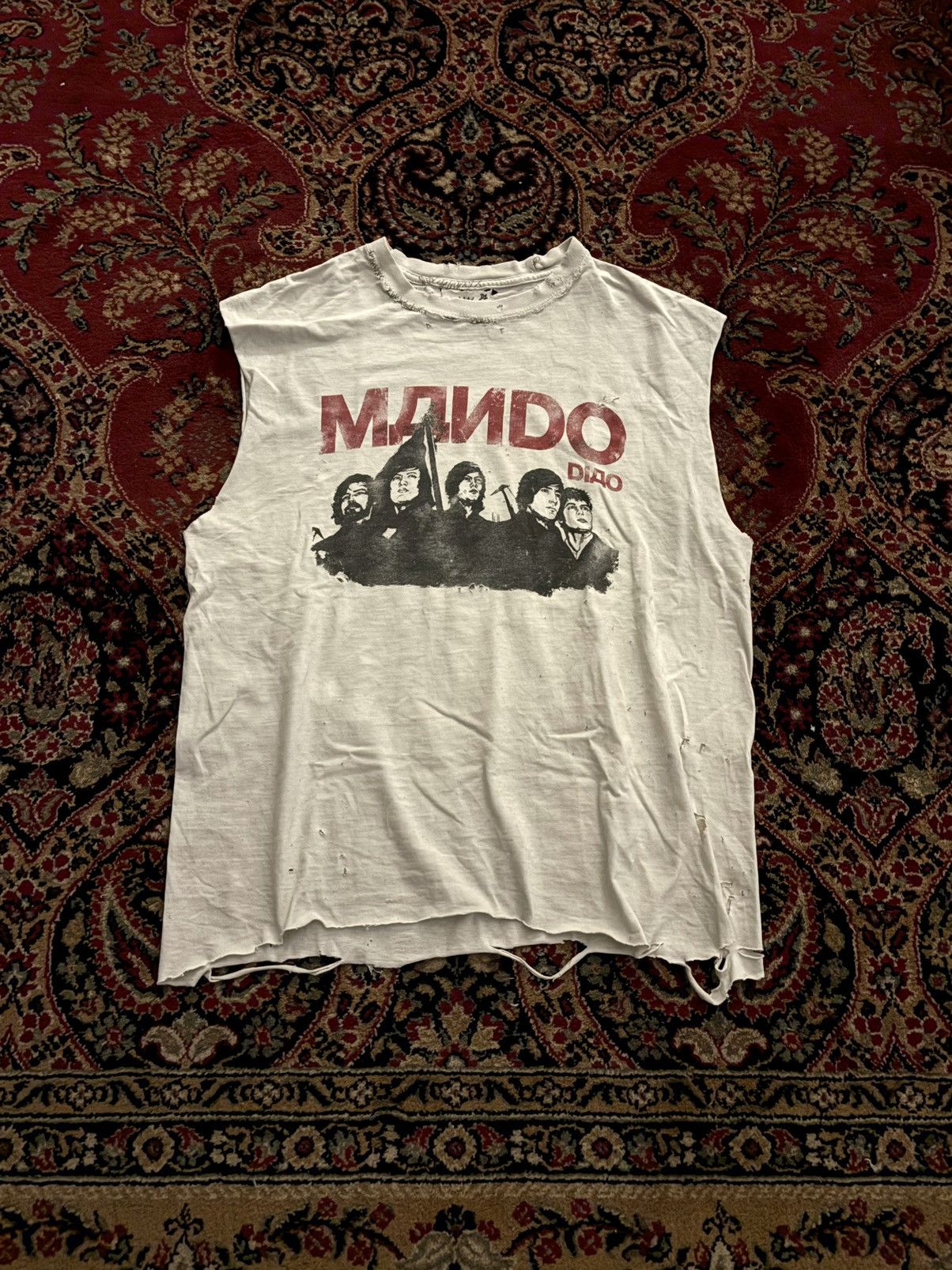 Band Tees × Number (N)ine × Vintage TRASHED SLEEVES BAND TEE Size US M / EU 48-50 / 2 - 1 Thumbnail