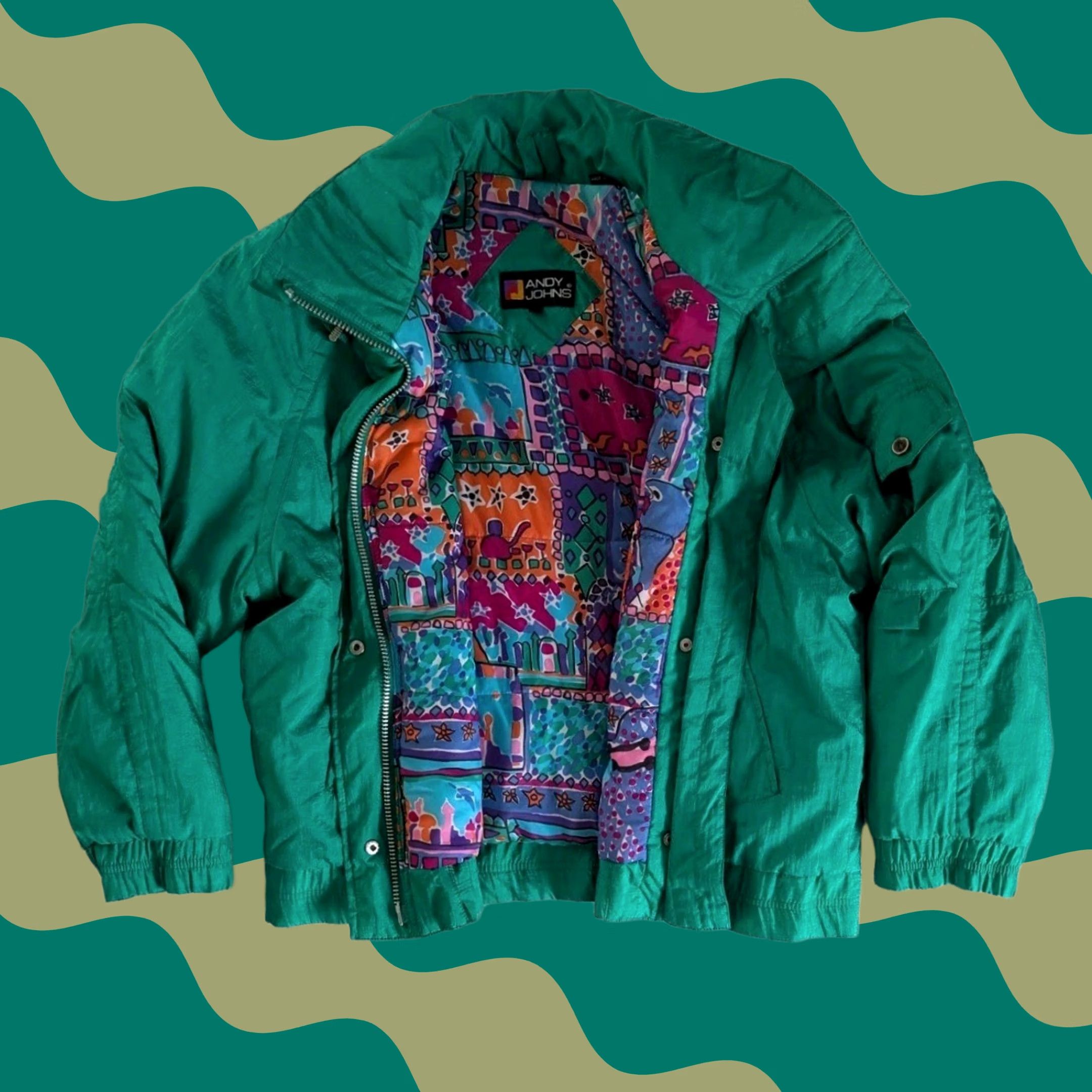 Japanese Brand × Johnbull × Vintage John Bull Reversible Puffer 
