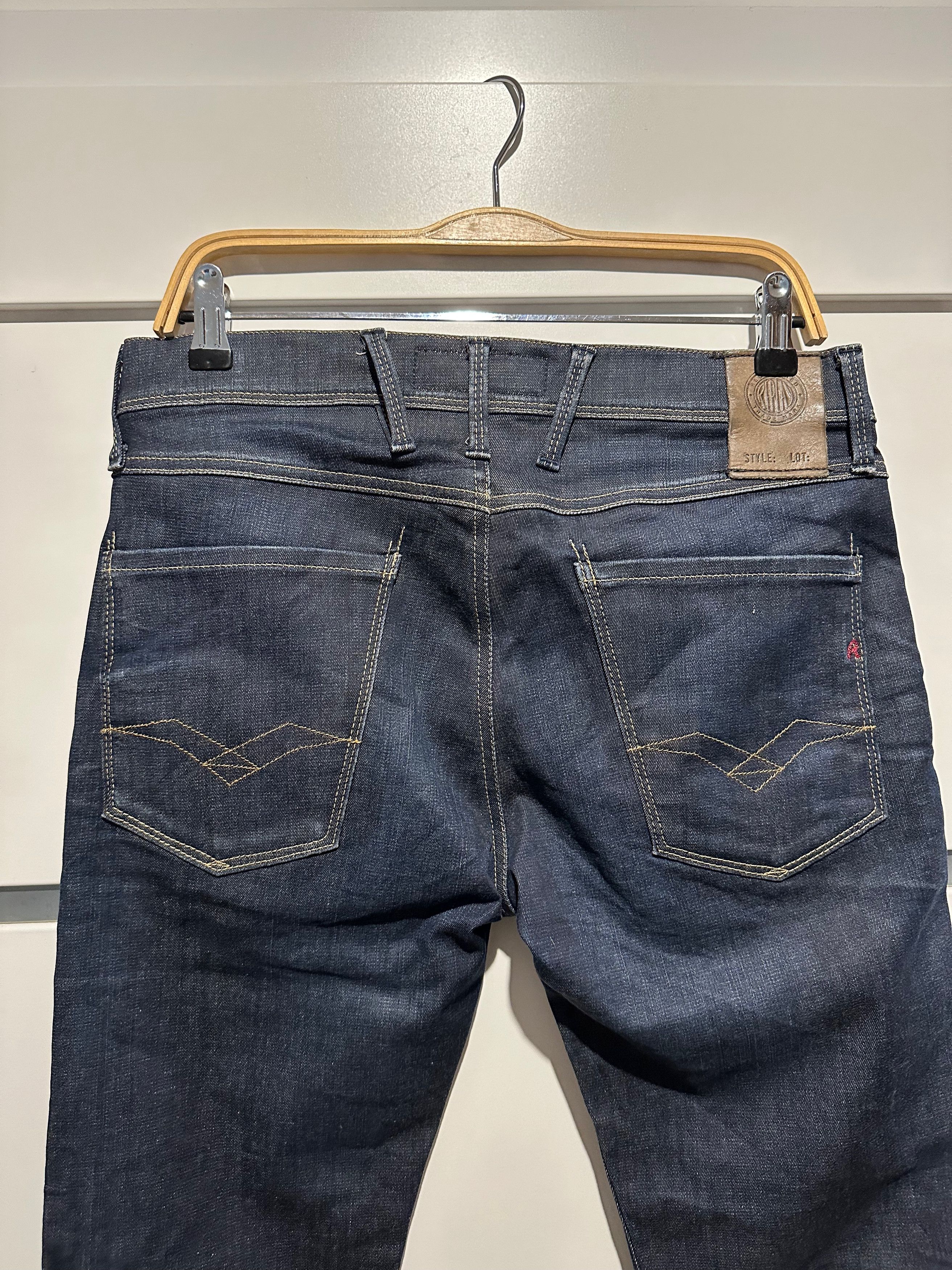 Replay REPLAY Anbass Stretch slim fit denim pants jeans Size US 31 - 8 Thumbnail