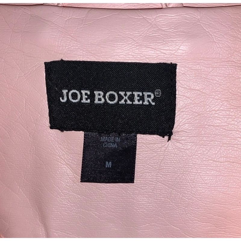 Joe Boxer JOE BOXER Pink Faux Leather Moto Jacket M Size M / US 6-8 / IT 42-44 - 6 Thumbnail