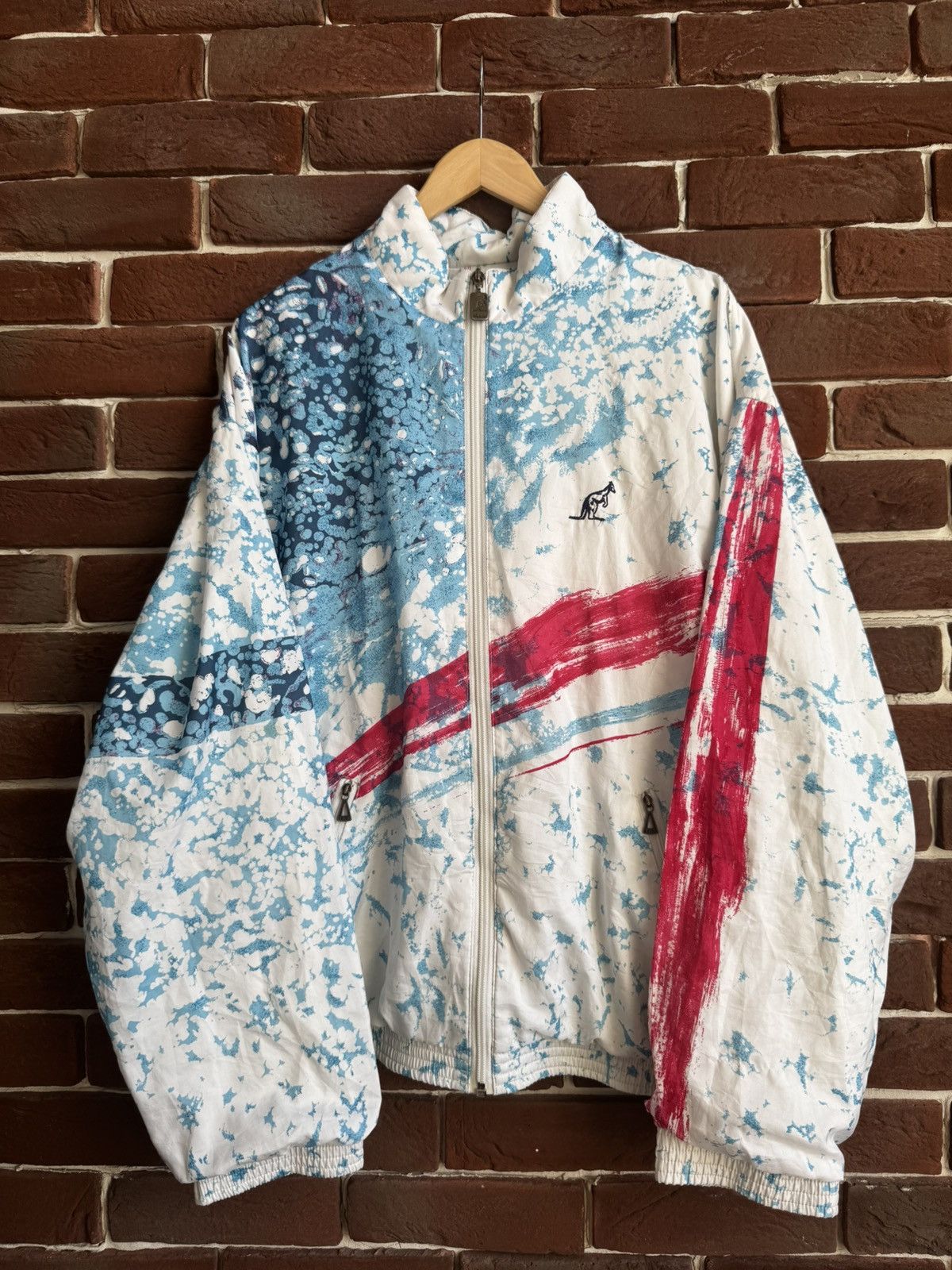 Vintage Vintage Australian 90s Tracksuit Jacket Grail Gabber Wear Size US M / EU 48-50 / 2 - 1 Thumbnail