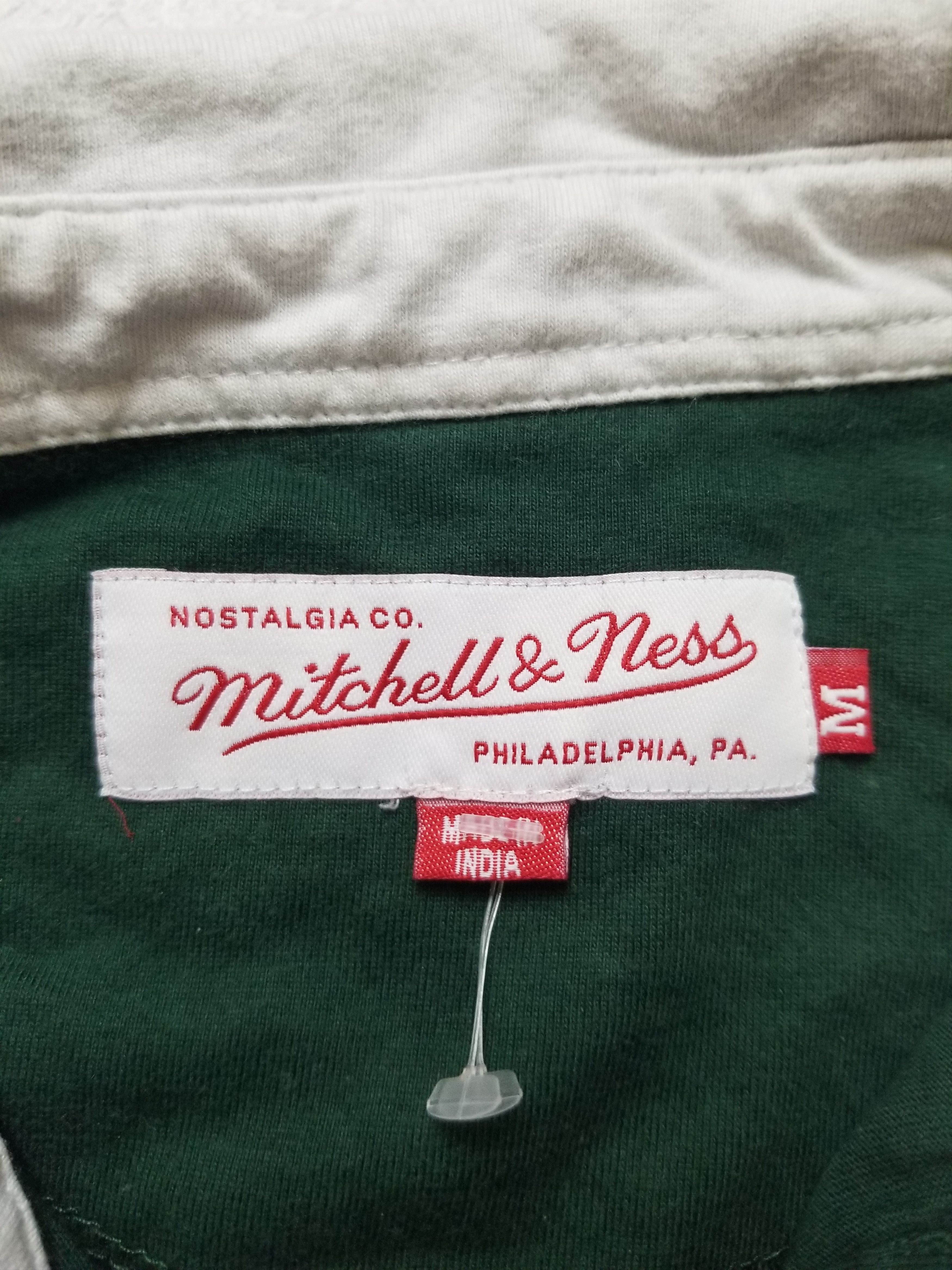 Mitchell & Ness Michigan Spartans Embroidered Rugby Long Sleeve Polo NCAA Size US M / EU 48-50 / 2 - 12 Thumbnail
