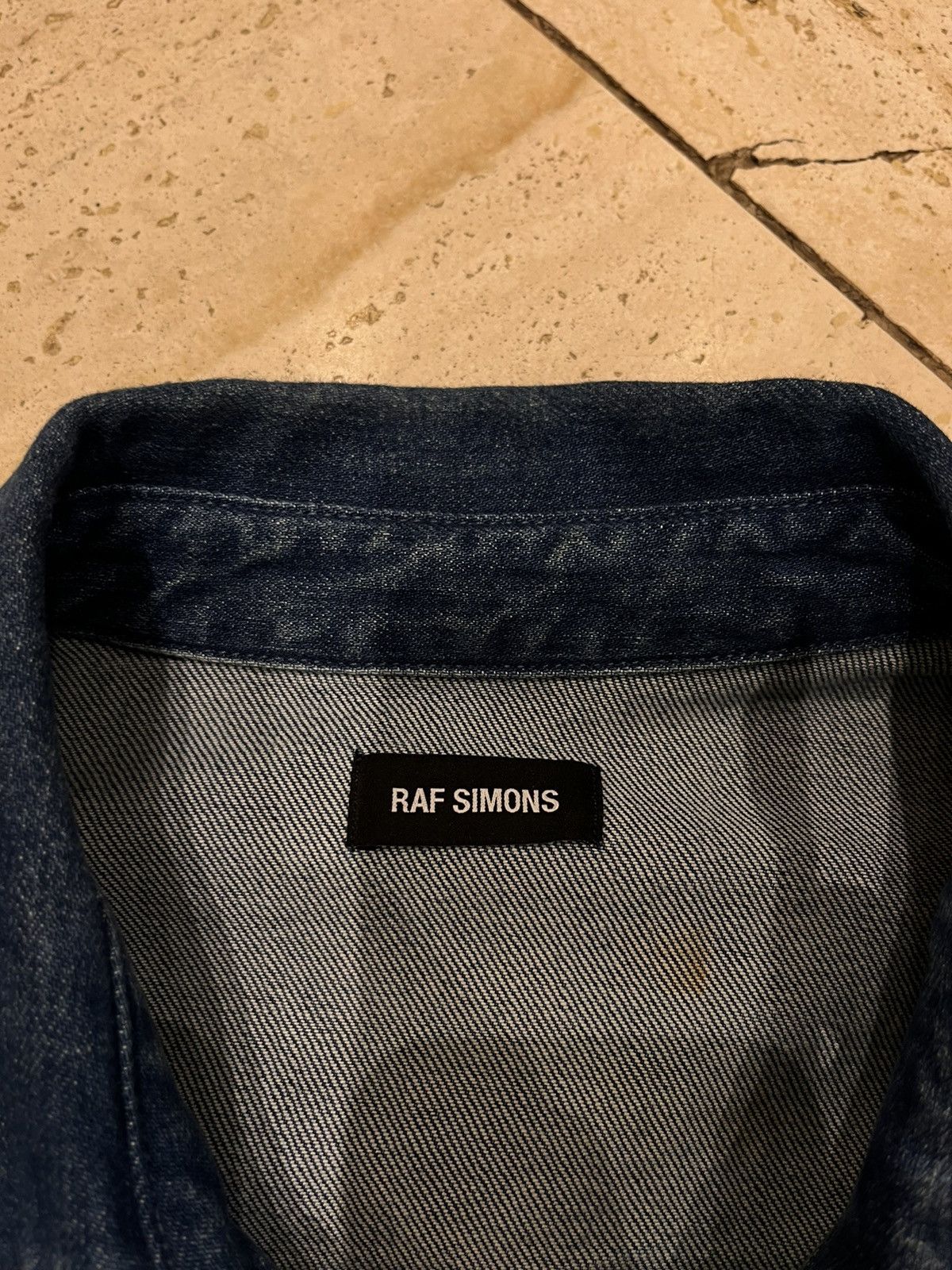 Designer × Raf Simons RAF Simons denim jacket shirt Size US M / EU 48-50 / 2 - 3 Thumbnail