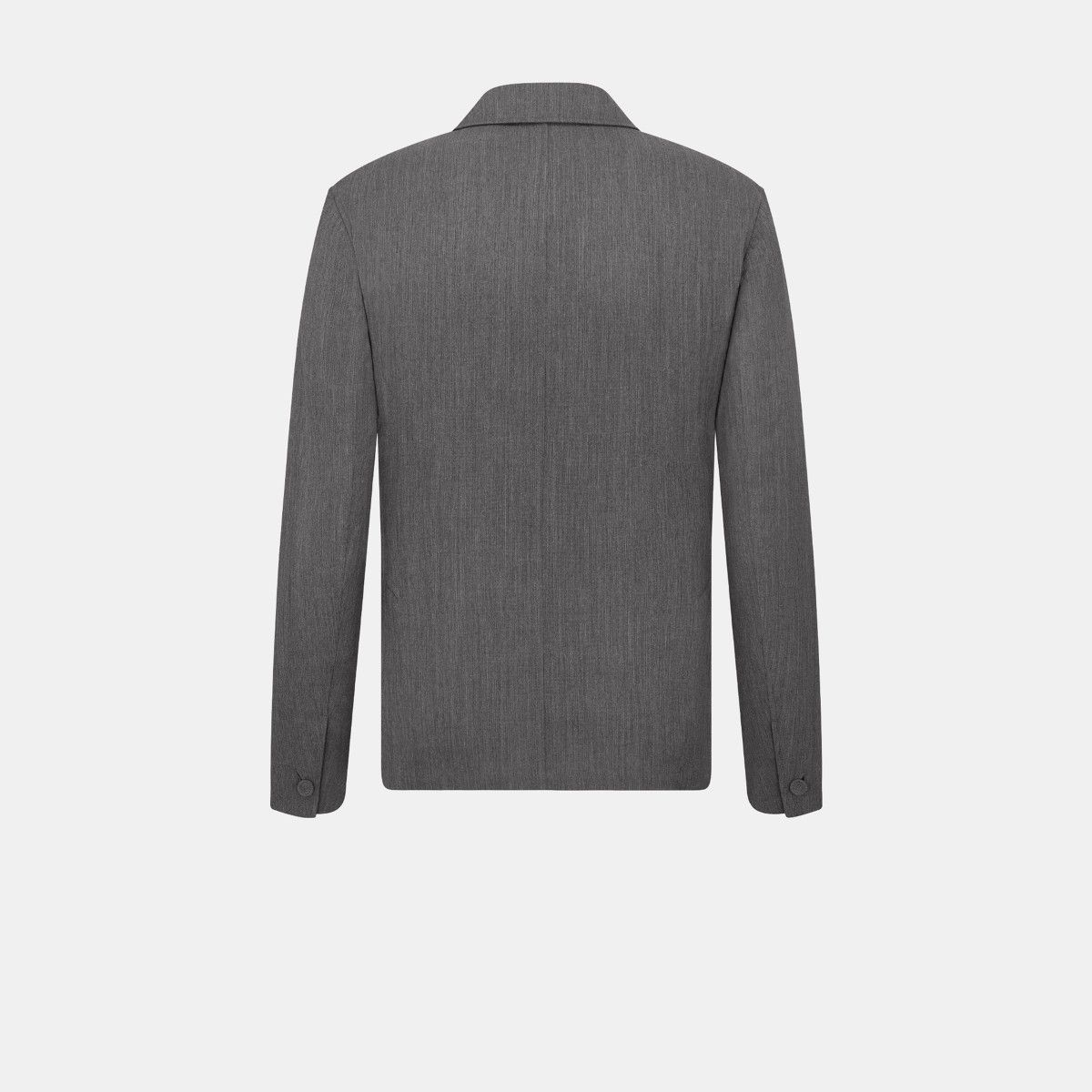 Dior o1bcso1str0326 Oblique Jacket with Buttoned Strap in Grey Size US L / EU 52-54 / 3 - 2 Thumbnail