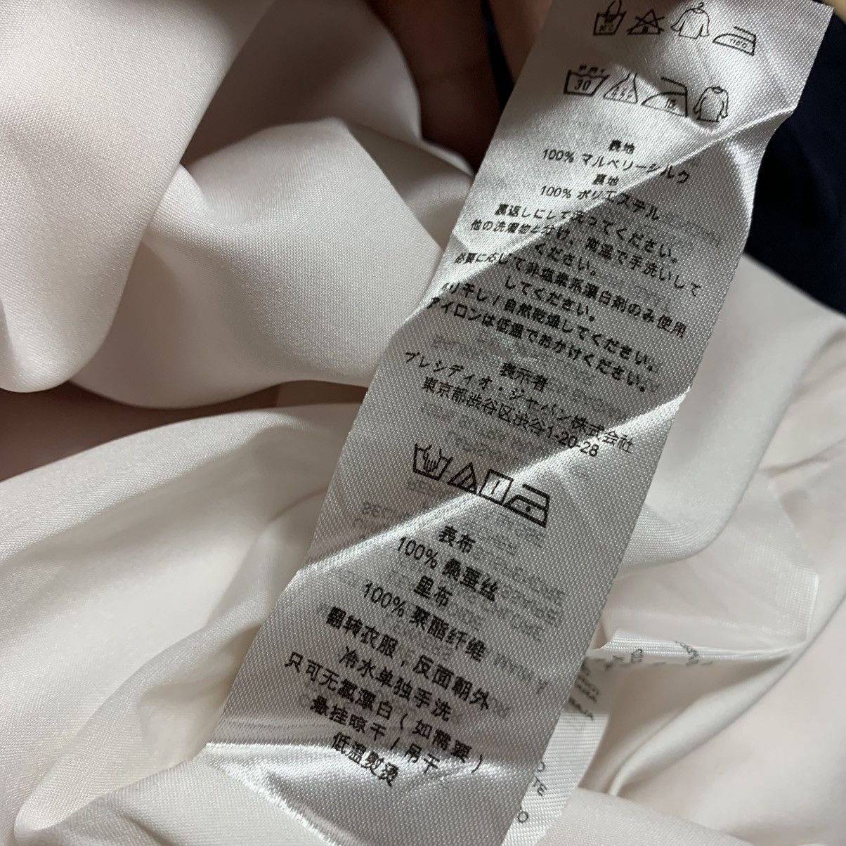 JS 2015 Armani Exchange Silk Collorblock Sleveless Dress