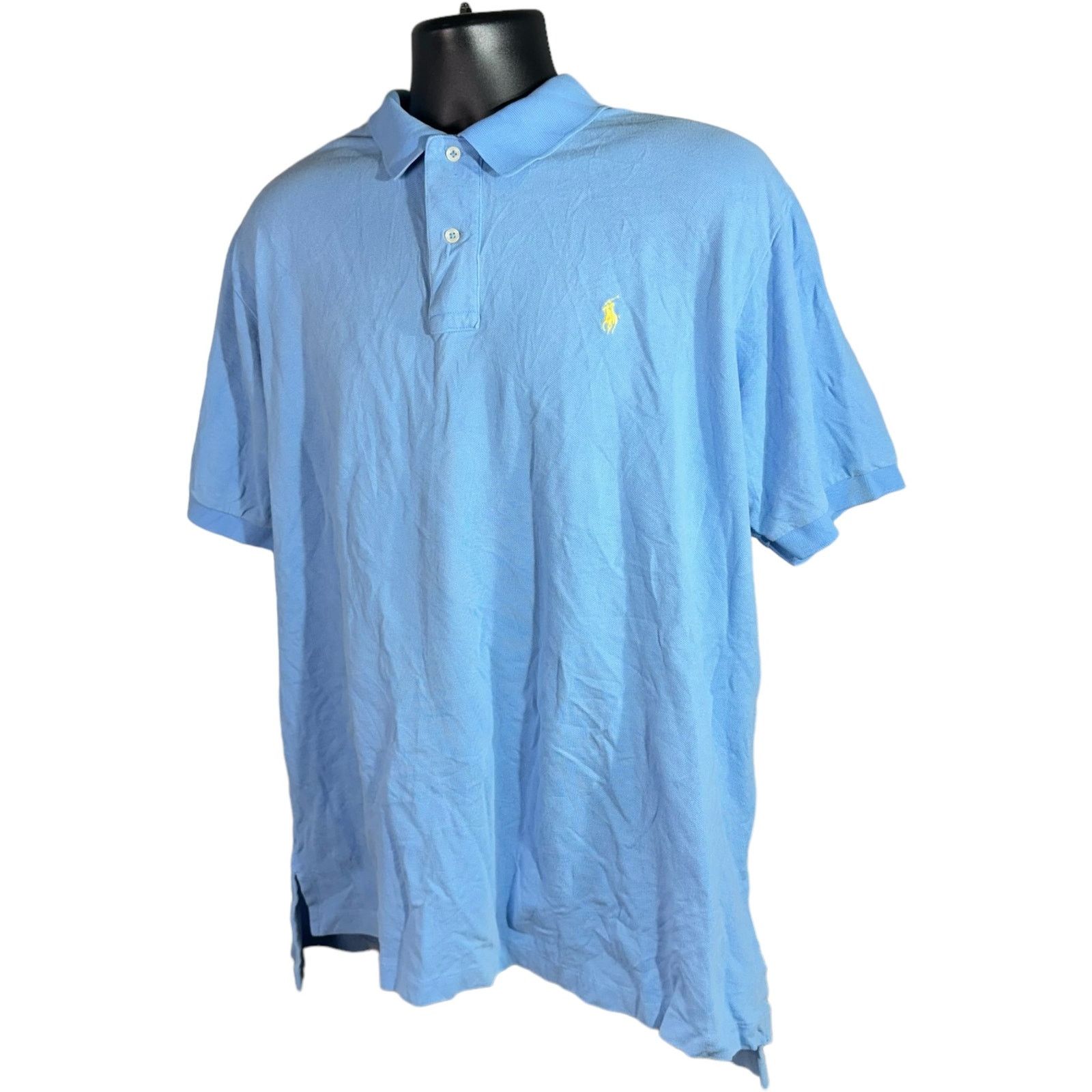 Polo Ralph Lauren Polo Ralph Lauren Short Sleeve Polo Size US XXL / EU 58 / 5 - 3 Thumbnail