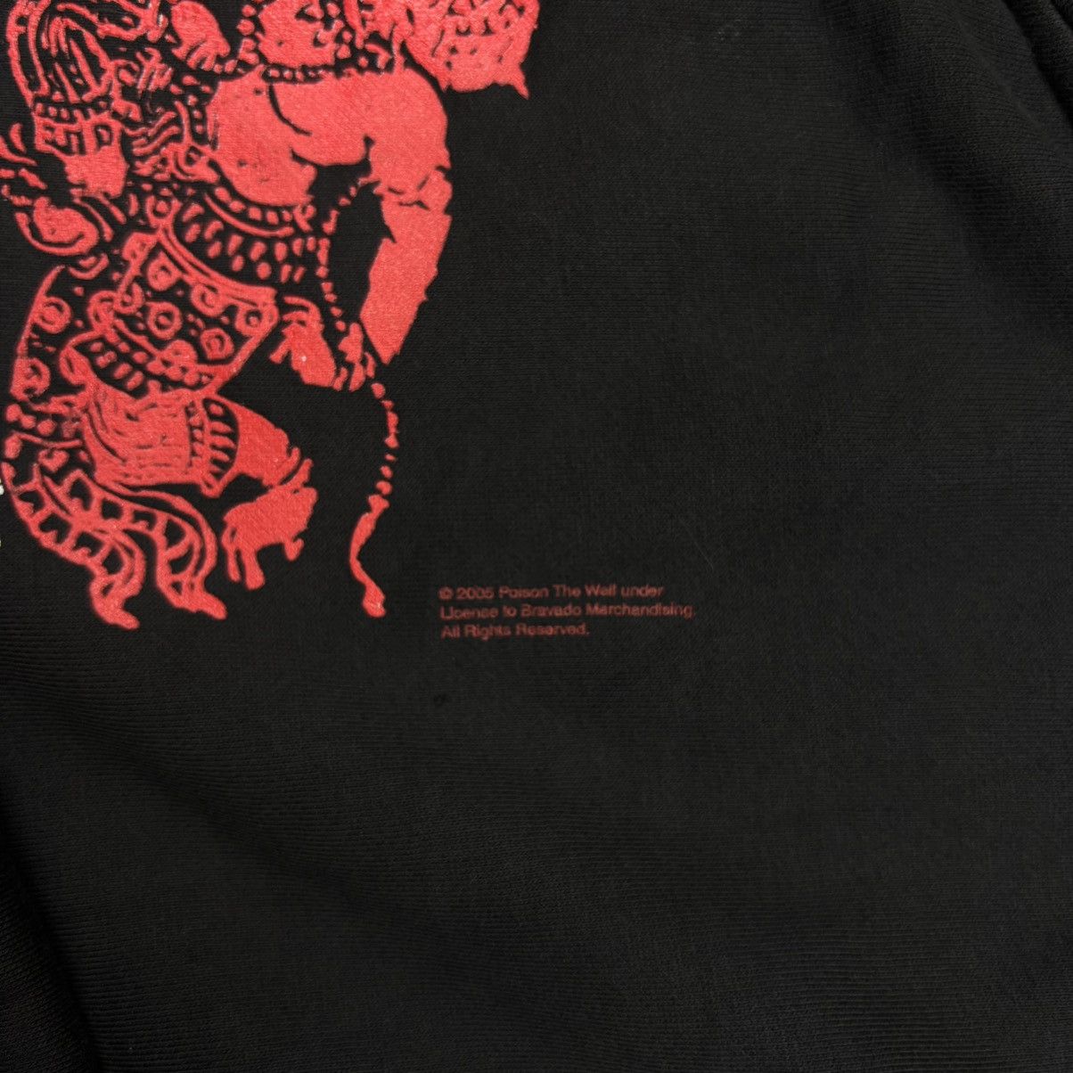 Band Tees Original vintage Poison The Well - Hanu-man 2005 Size US L / EU 52-54 / 3 - 5 Thumbnail