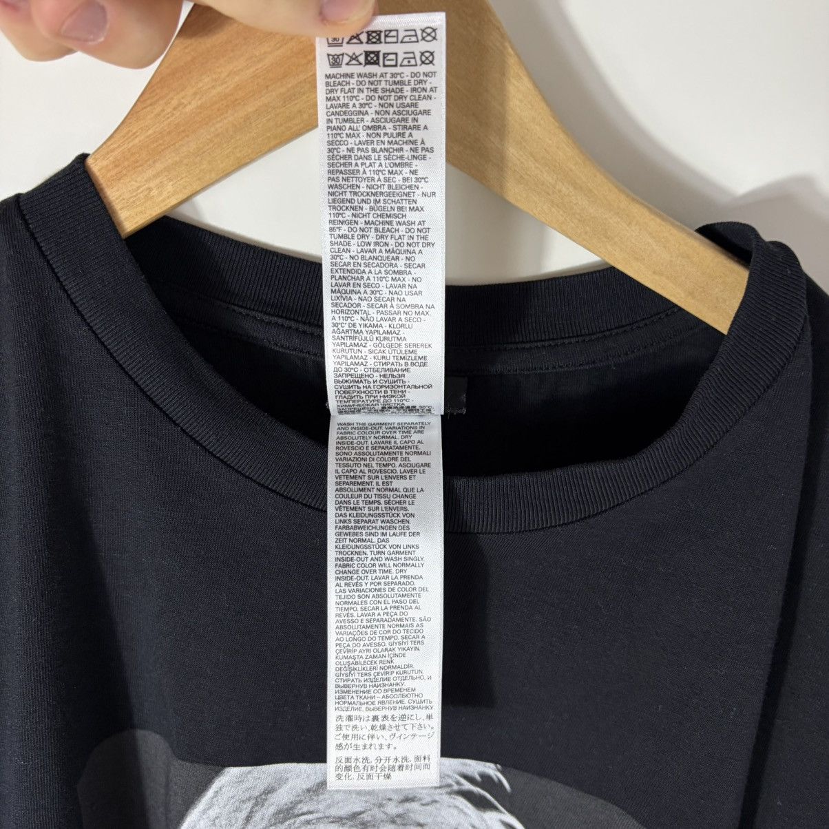 Diesel Diesel Visual Reference Only Big Print Logo Black Tee Y2K Size US M / EU 48-50 / 2 - 5 Thumbnail