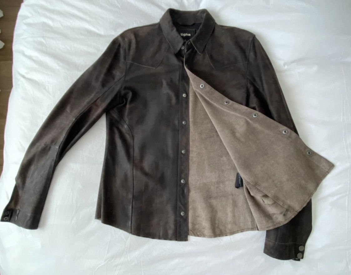 tigha Tigha leather shirt Size US M / EU 48-50 / 2 - 2 Thumbnail