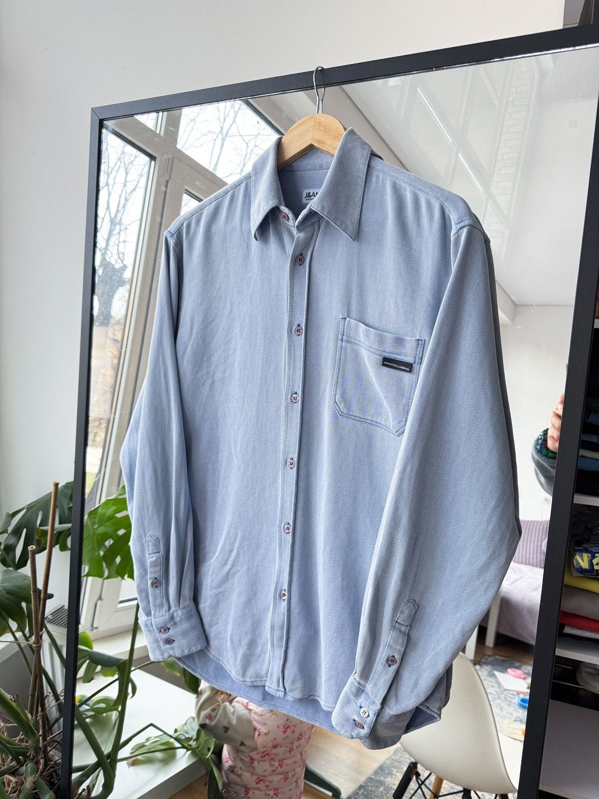 Dolce & Gabbana Dolce & Gabbana vintage garment dyed shirt M Size US M / EU 48-50 / 2 - 1 Thumbnail