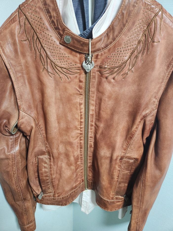 Frankie Morello FRANKIE MORELLO by damir doma brown leather jacket Size US S / EU 44-46 / 1 - 7 Thumbnail