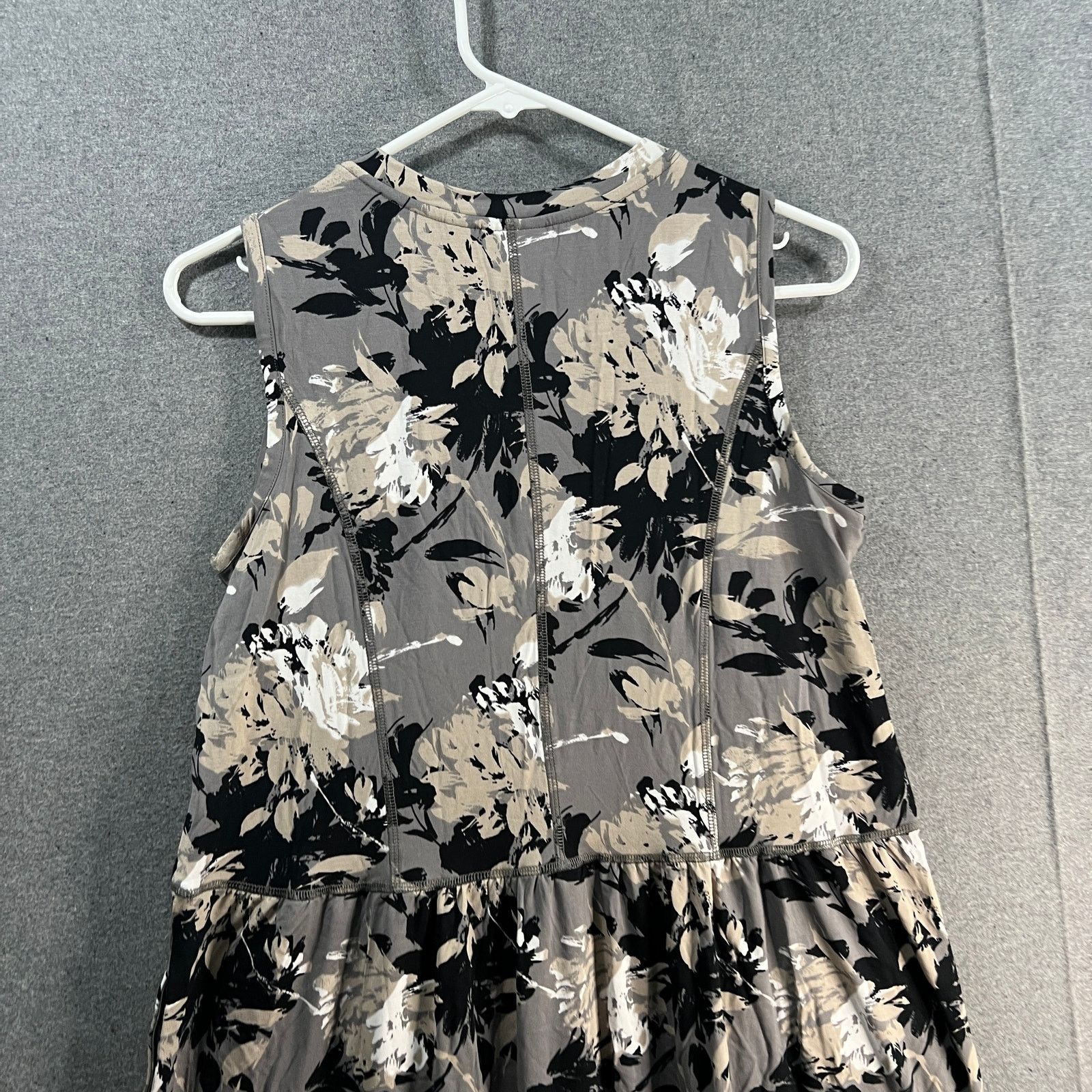 Other LOGO by Lori Goldstein Hi-Low Hem Dress Frost Grey Size S / US 4 / IT 40 - 14 Thumbnail