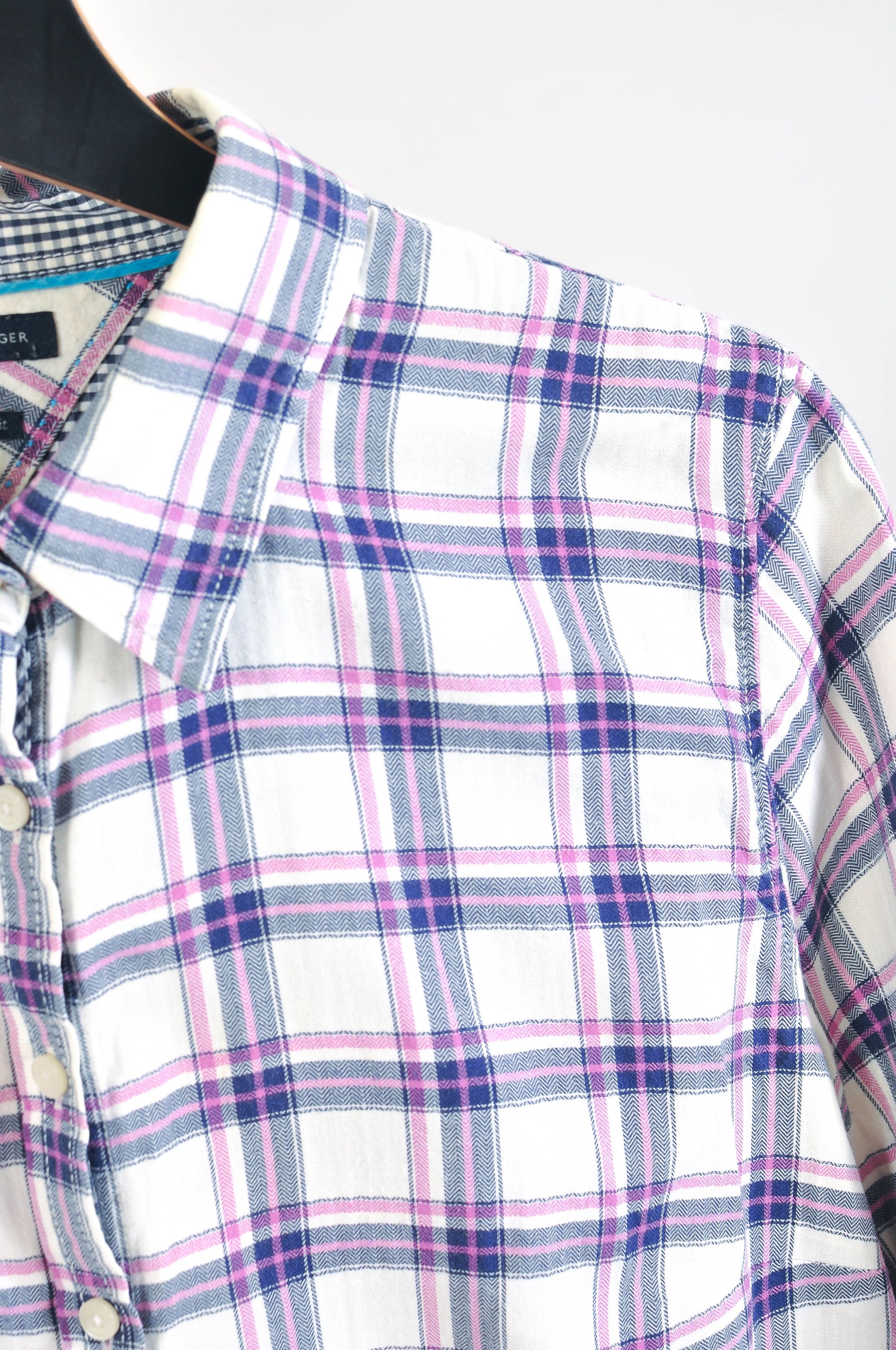 Tommy Hilfiger Vintage 00s checkered Tommy Hilfiger shirt Size S / US 4 / IT 40 - 3 Thumbnail