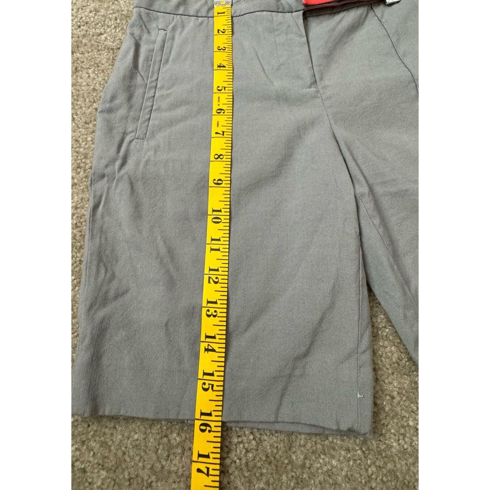 Diane von Furstenberg Diane Von Furstenberg Gray Boydion Wool Blend Shorts Women 2 Size 26" / US 2 / IT 38 - 10 Thumbnail