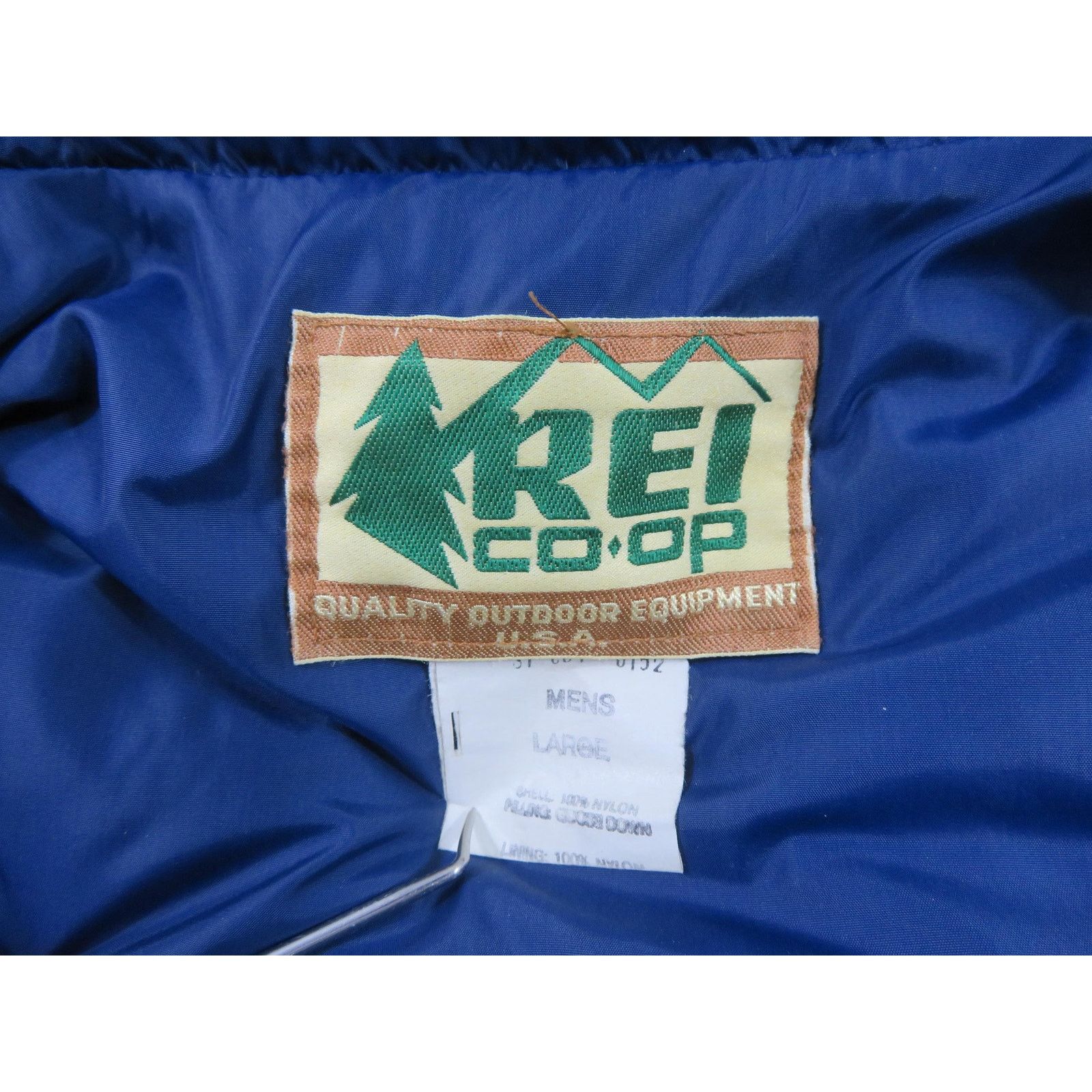 Rei REI Co-op Chevron Quilted Puffer Vest Sz L 1970s Size US L / EU 52-54 / 3 - 3 Thumbnail