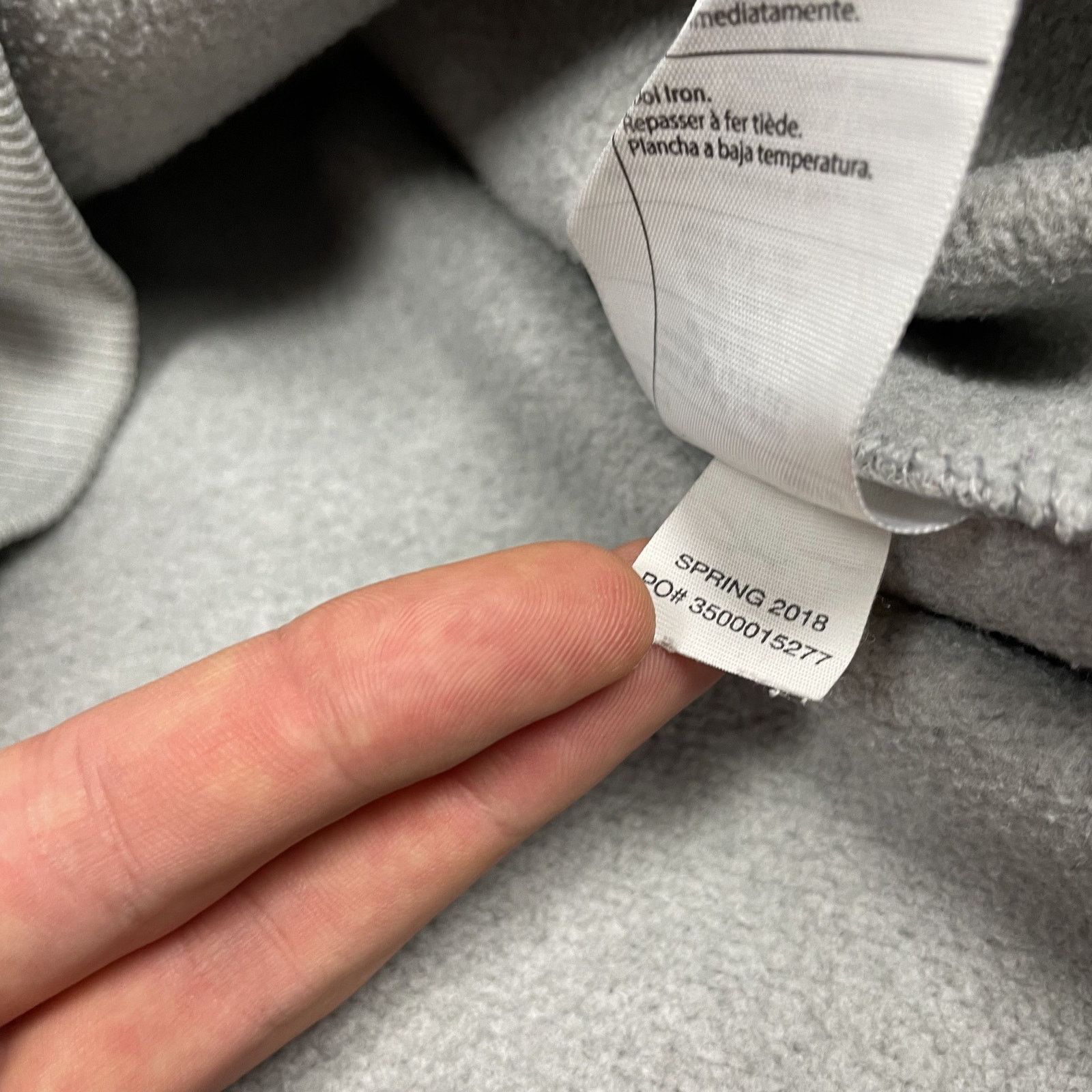 Carhartt × Vintage Carhartt Women's Gray Cotton Long Sleeve Hoodie Small (4-6) Size S / US 4 / IT 40 - 10 Thumbnail