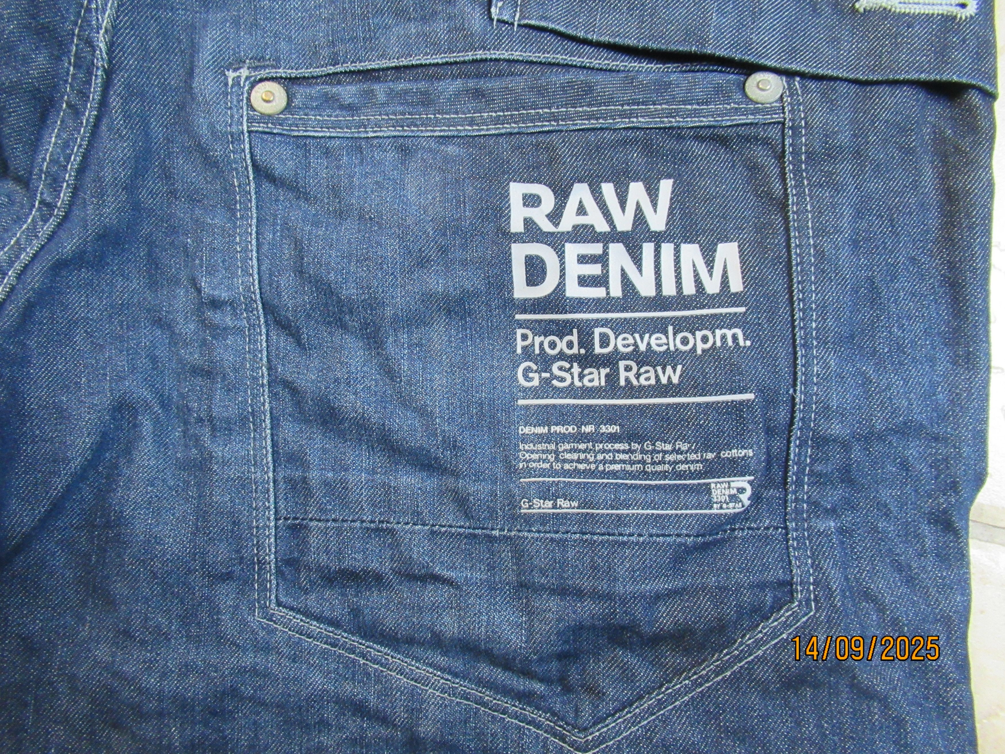 G-Star G-Star Raw GS Raff Radar Straight 1/2 Size US 30 / EU 46 - 6 Thumbnail