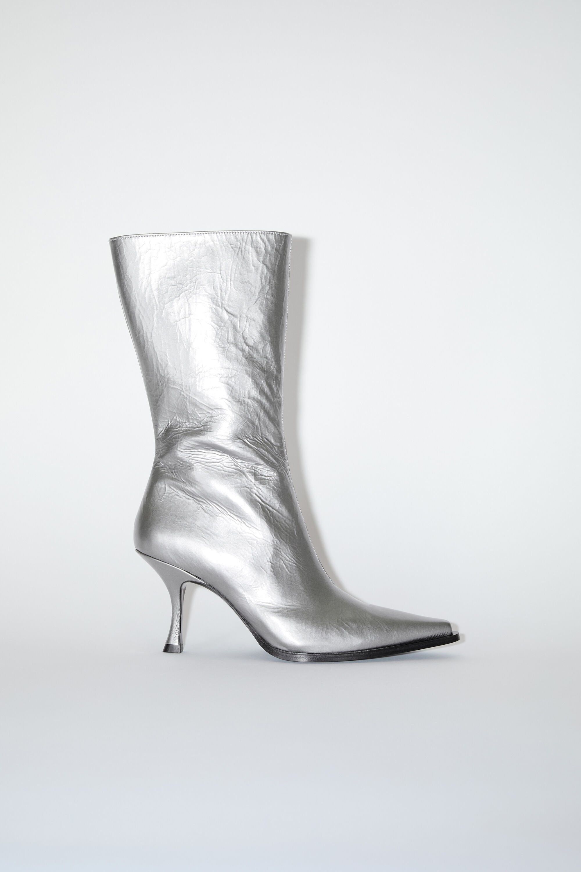 Acne Studios o1y0725 Boots in Silver Size US 5 / IT 35 - 1 Thumbnail