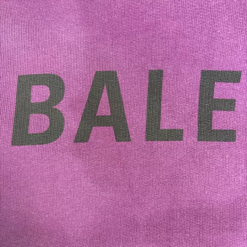 Balenciaga Balenciaga Back Logo Printed Hooded Sweatshirt - Purple Size US S / EU 44-46 / 1 - 6 Thumbnail