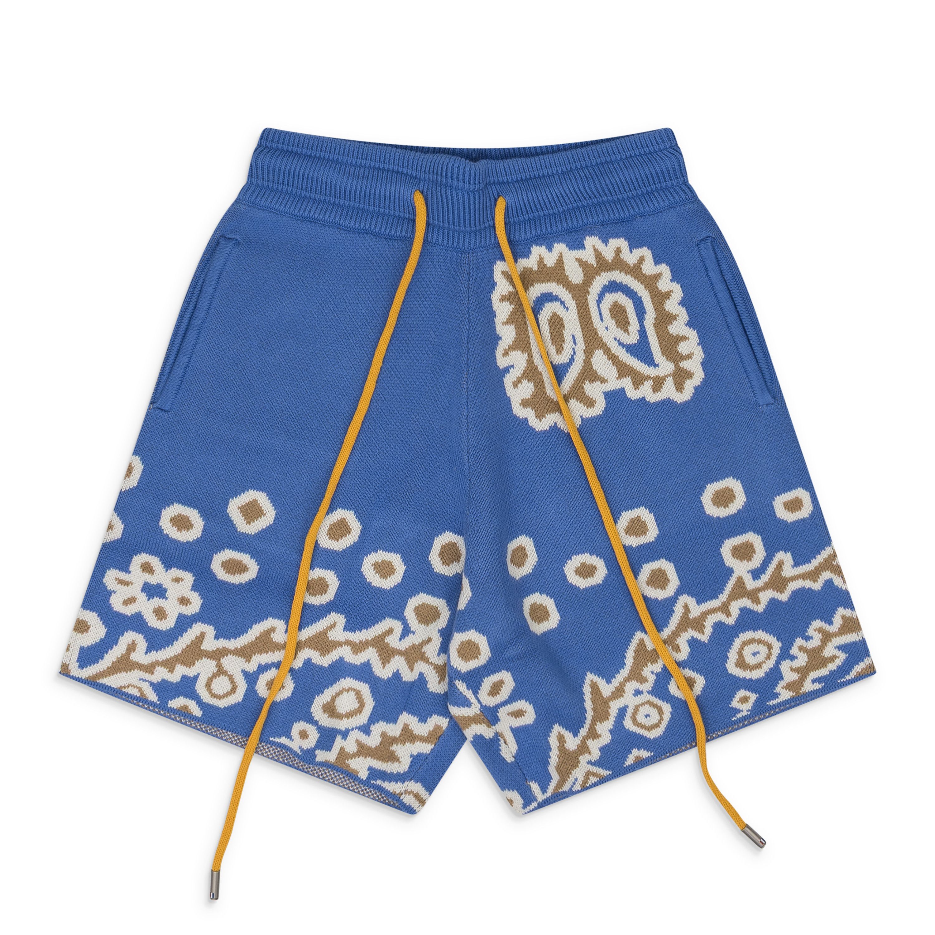 Rhude Knit Bandana Shorts SIZE XS Size US 30 / EU 46 - 1 Thumbnail