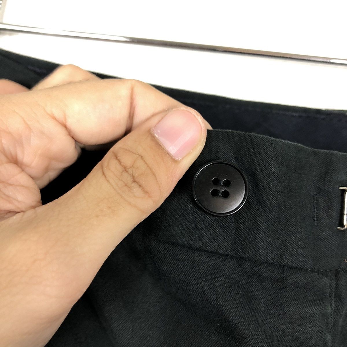 agnes b. 🔥Rich Black - Iconic Chore Work Pants Size US 32 / EU 48 - 9 Thumbnail