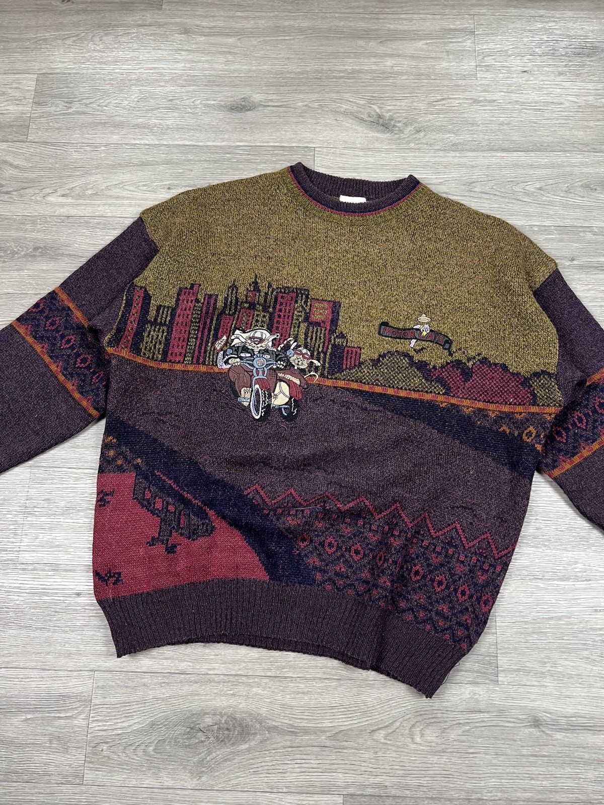 Angelo Litrico Angelo Litrico Graphic Motive Art Sweater Embroidered Logo Size US L / EU 52-54 / 3 - 2 Thumbnail