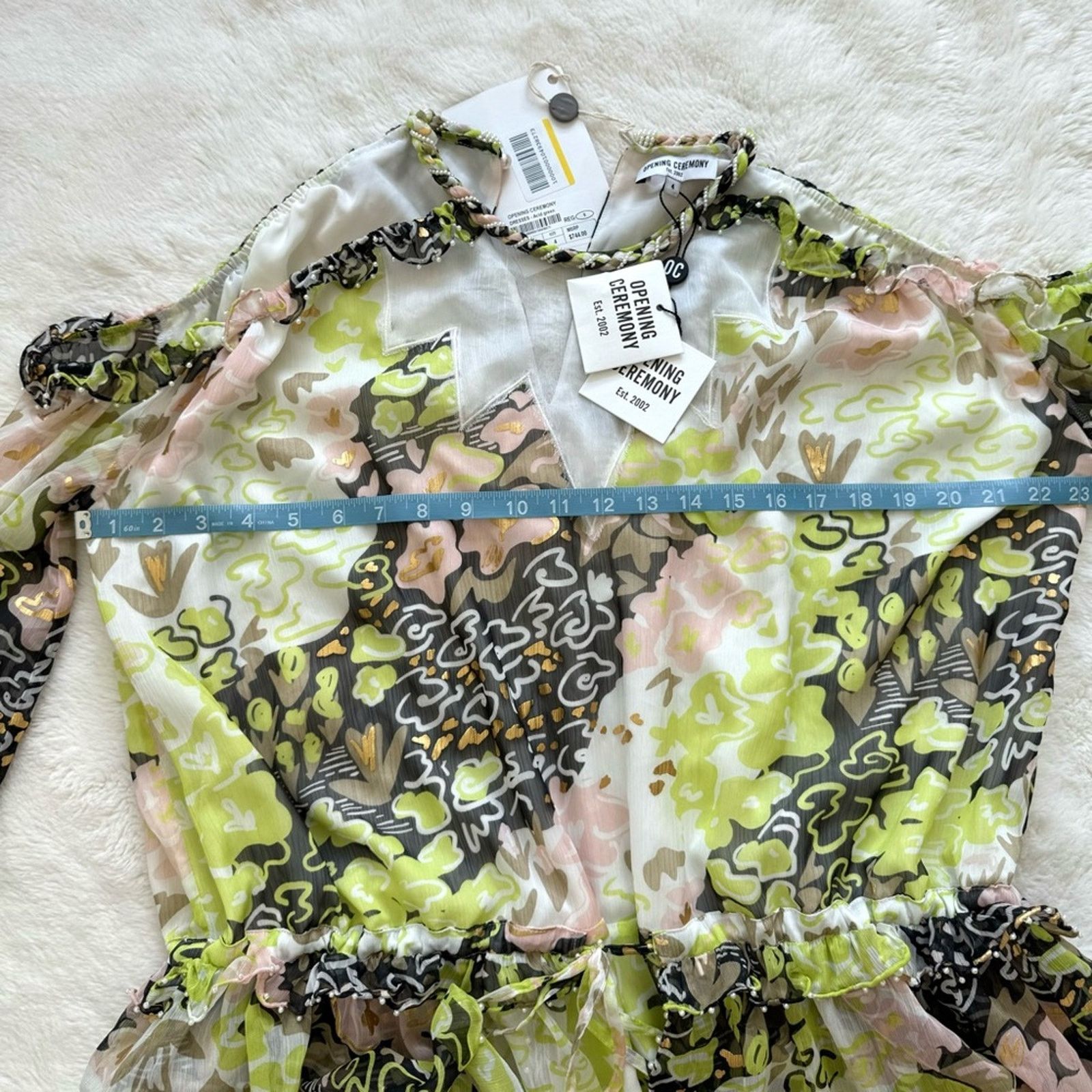 Opening Ceremony NWT! Opening Ceremony Dress, Size 4US, MSRP.744 Size S / US 4 / IT 40 - 11 Thumbnail