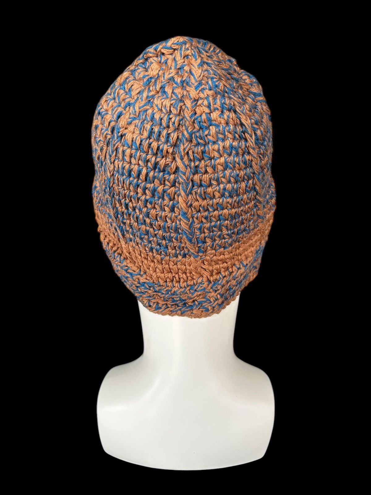 Japanese Brand × Kapital × Vintage Crochet Knitted Handmade Rare Beanie Hats ☠️☠️ Size ONE SIZE - 2 Thumbnail