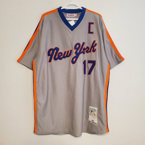 Mavin  Keith Hernandez #17 NY Mets Mitchell & Ness Jersey Size 50