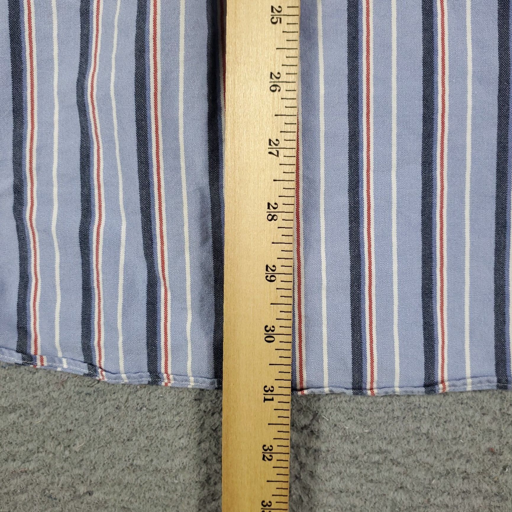 Ralph Lauren Ralph Lauren Casual Button-Up Shirt Mens XL Blue Striped Long Sleeve Preppy Size US XL / EU 56 / 4 - 5 Thumbnail