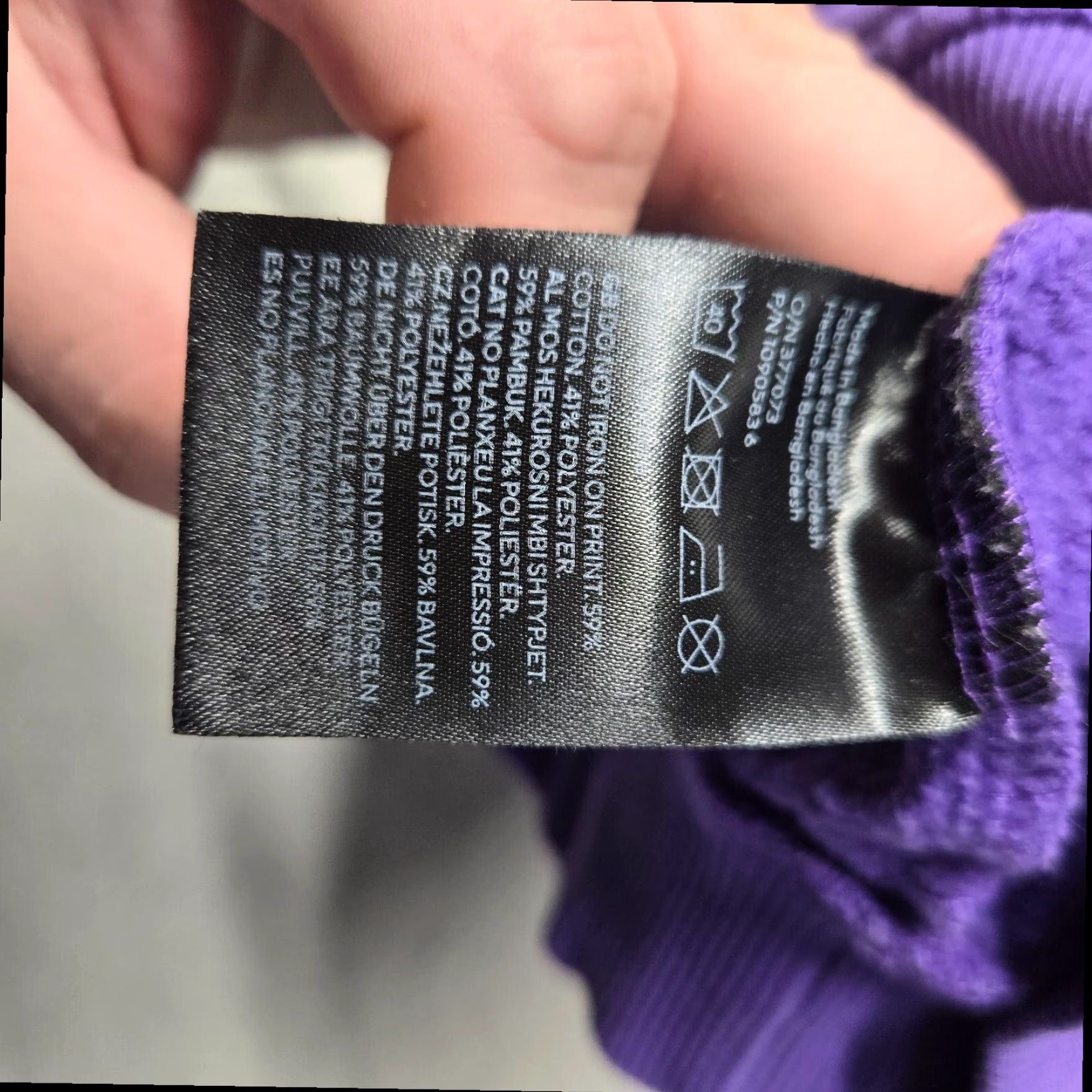 Vintage VINTAGE Alaska Mount Hayes Ski Resort Purple Long Sleeve Pullover Sweatshirt Womens M Size M / US 6-8 / IT 42-44 - 7 Thumbnail