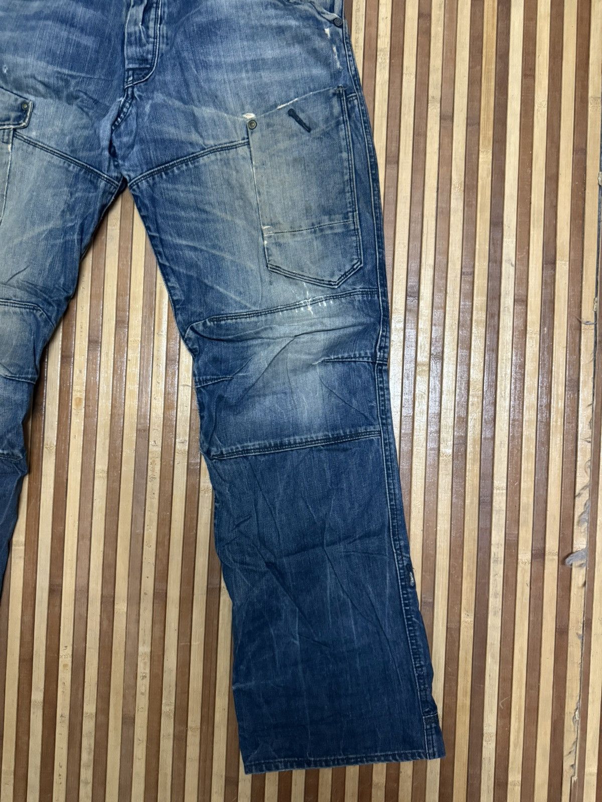 G-Star G-Star Denim Carpenter Pants / Streetwear / Multipocket W34 Size US 34 / EU 50 - 5 Thumbnail