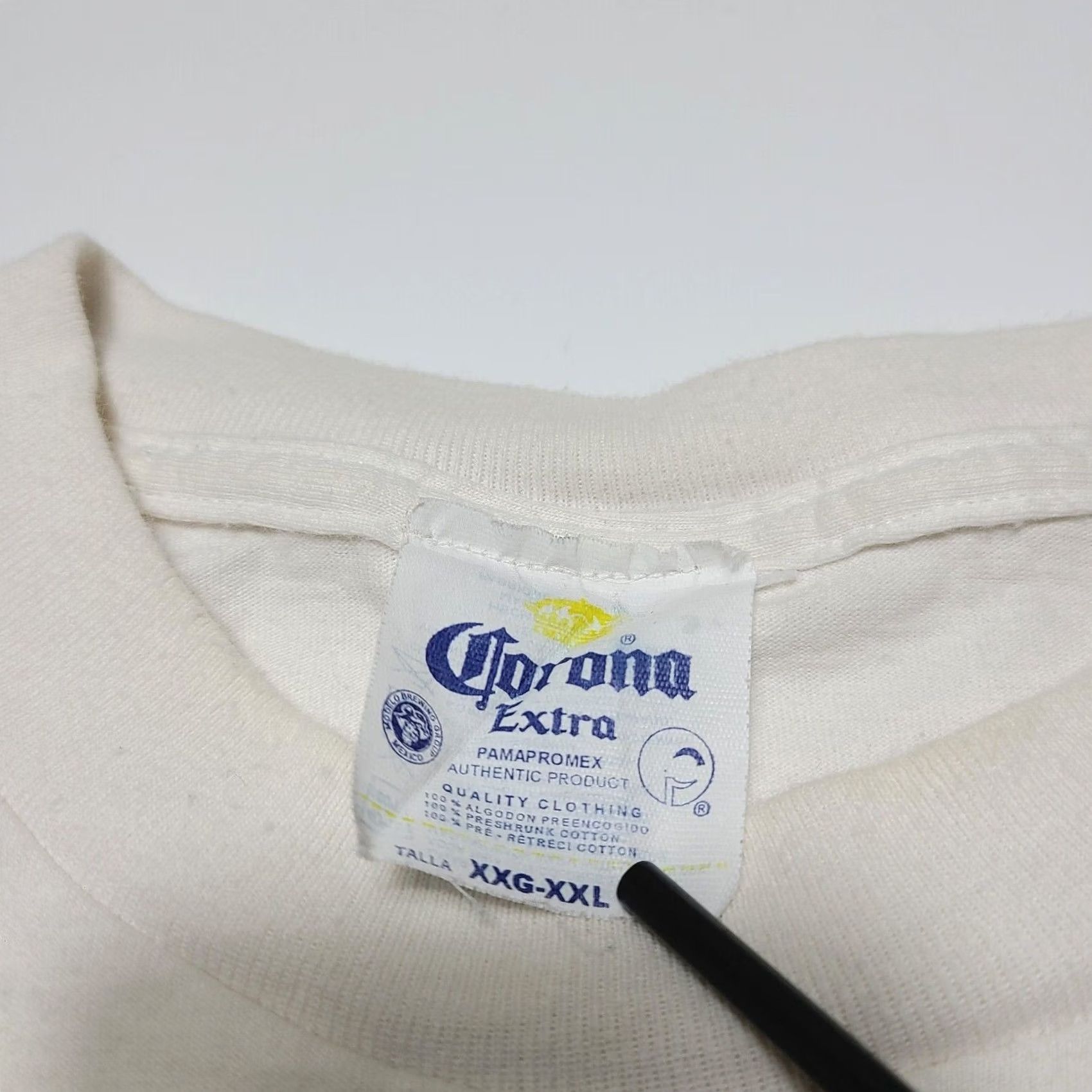 Vintage VINTAGE Corona Extra Cancun Mexico T-Shirt 2XL Men’s Beer Cerveza 90s Beach Retro Logo Shirt Mens Size US XXL / EU 58 / 5 - 4 Thumbnail