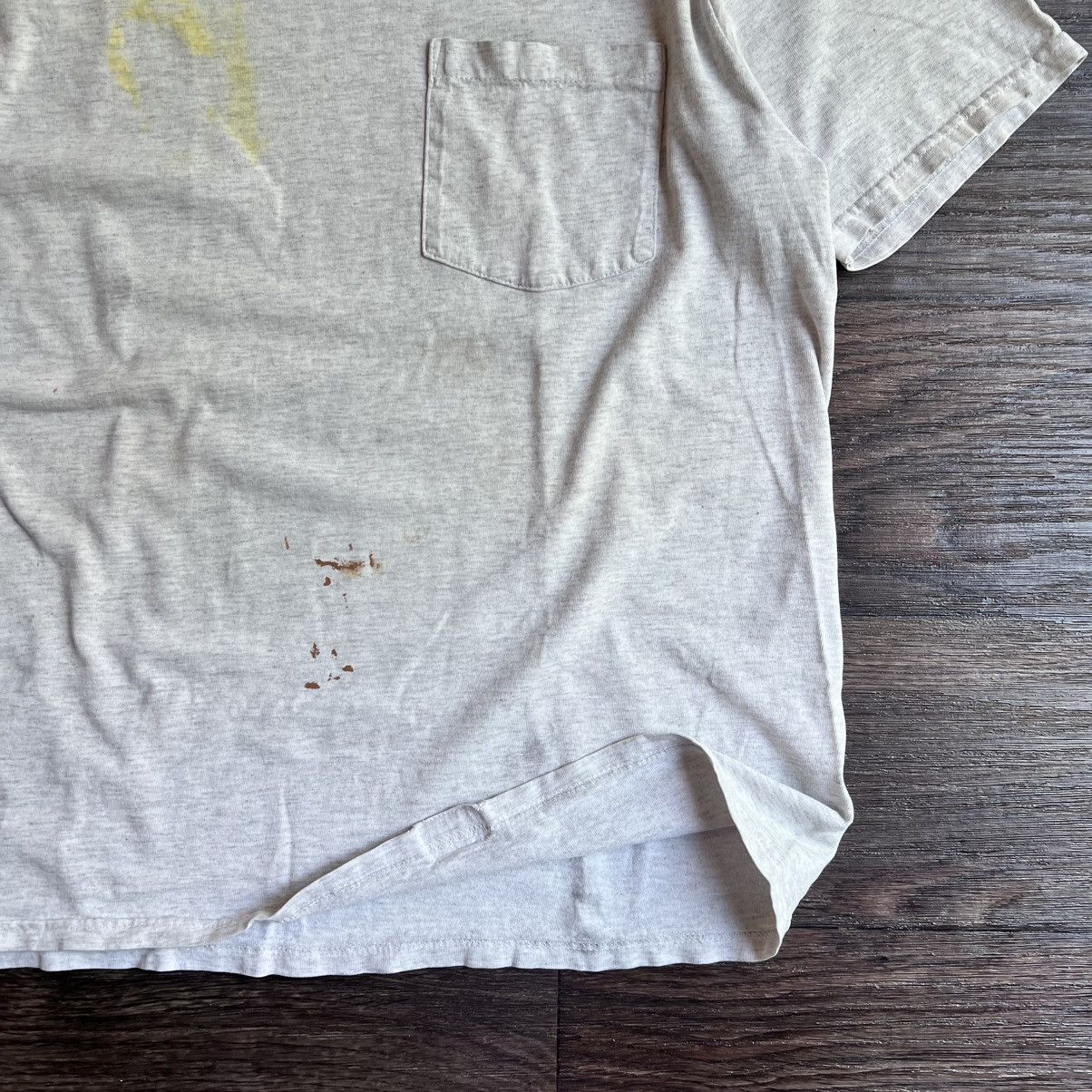 Dickies Thrashed Dickies Basic white/Grey Stained T-shirt M/L Size US L / EU 52-54 / 3 - 3 Thumbnail