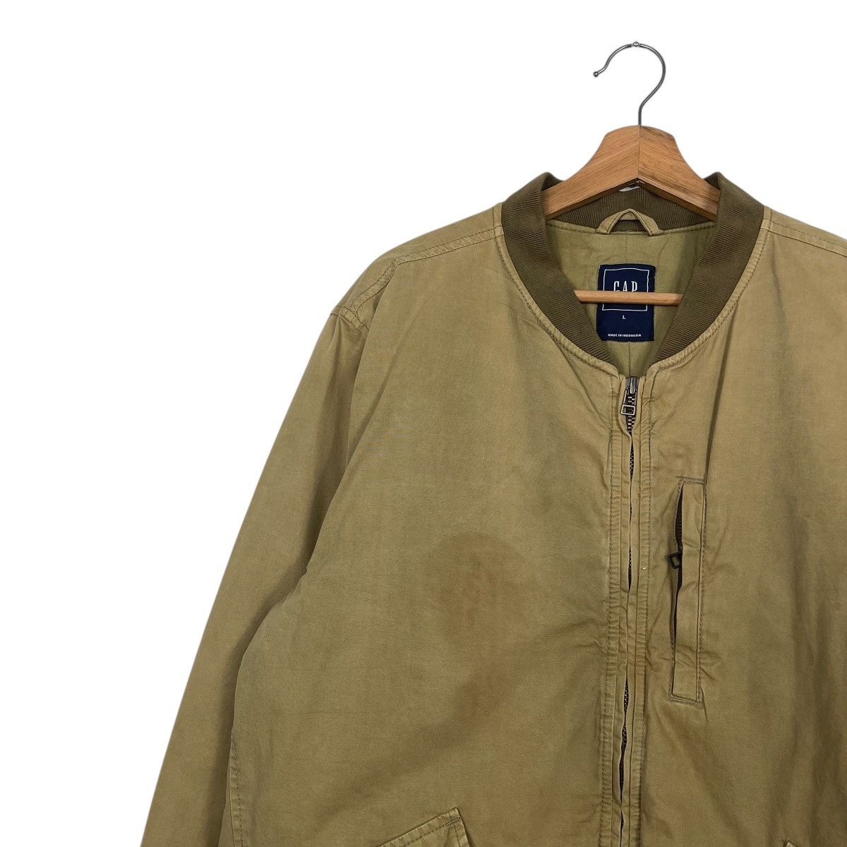 Gap GAP Army Stlye Bomber Jacket Size L Size US L / EU 52-54 / 3 - 6 Thumbnail