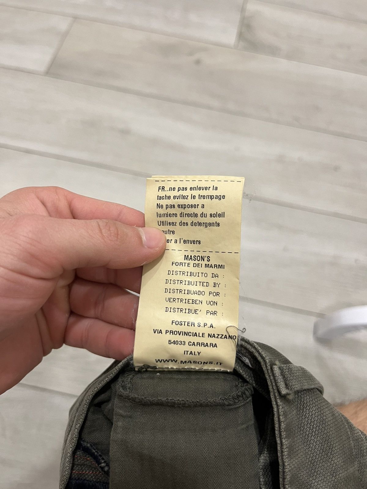 Mason's Mason's Eisenhower Slim Chinos Check Limited Ed. Size 52 W34 Size US 34 / EU 50 - 10 Thumbnail