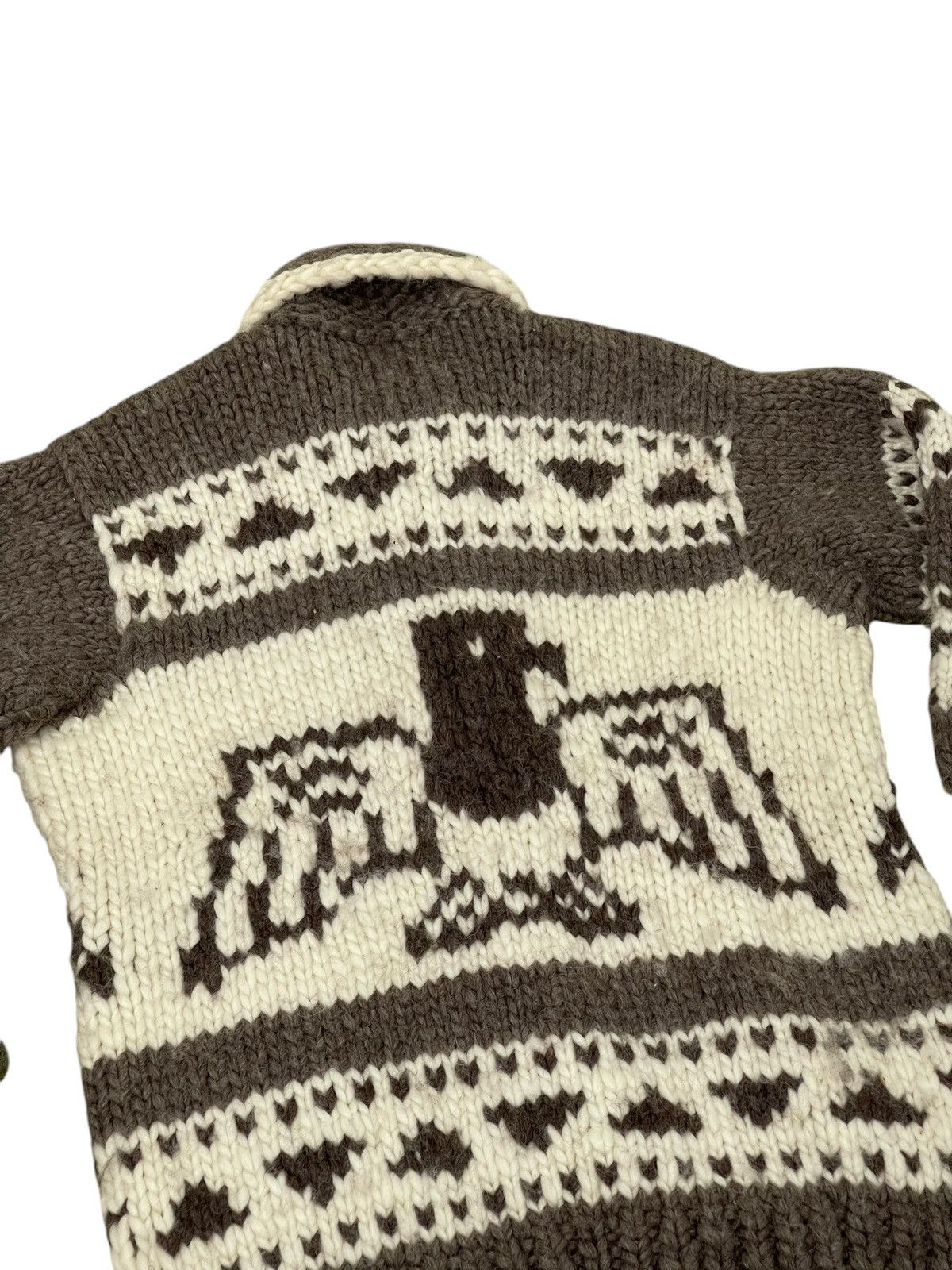 Kanata Hand Knits Cowichan Kanata Canada Wool Knitwear Phoenix 6🟩7 Size US M / EU 48-50 / 2 - 2 Thumbnail