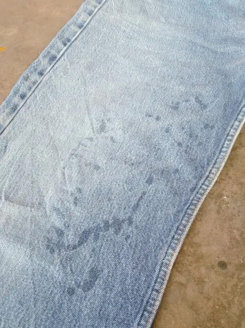 Levi's 90s Vintage Levis 501 Made In USA Distressed Jeans 38x30 Size US 38 / EU 54 - 5 Thumbnail