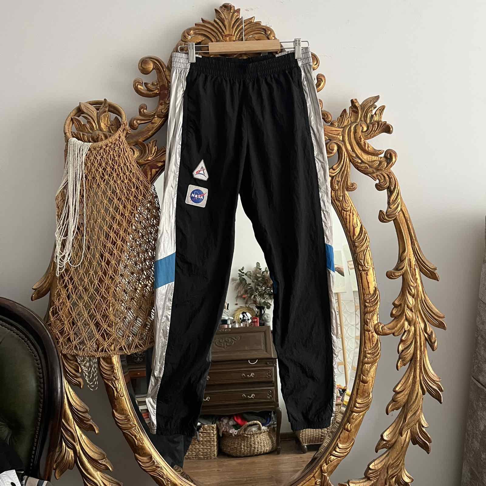Adidas Adidas Nasa Black Track Pants Joggers Race Mens Size S Size US 33 - 1 Thumbnail