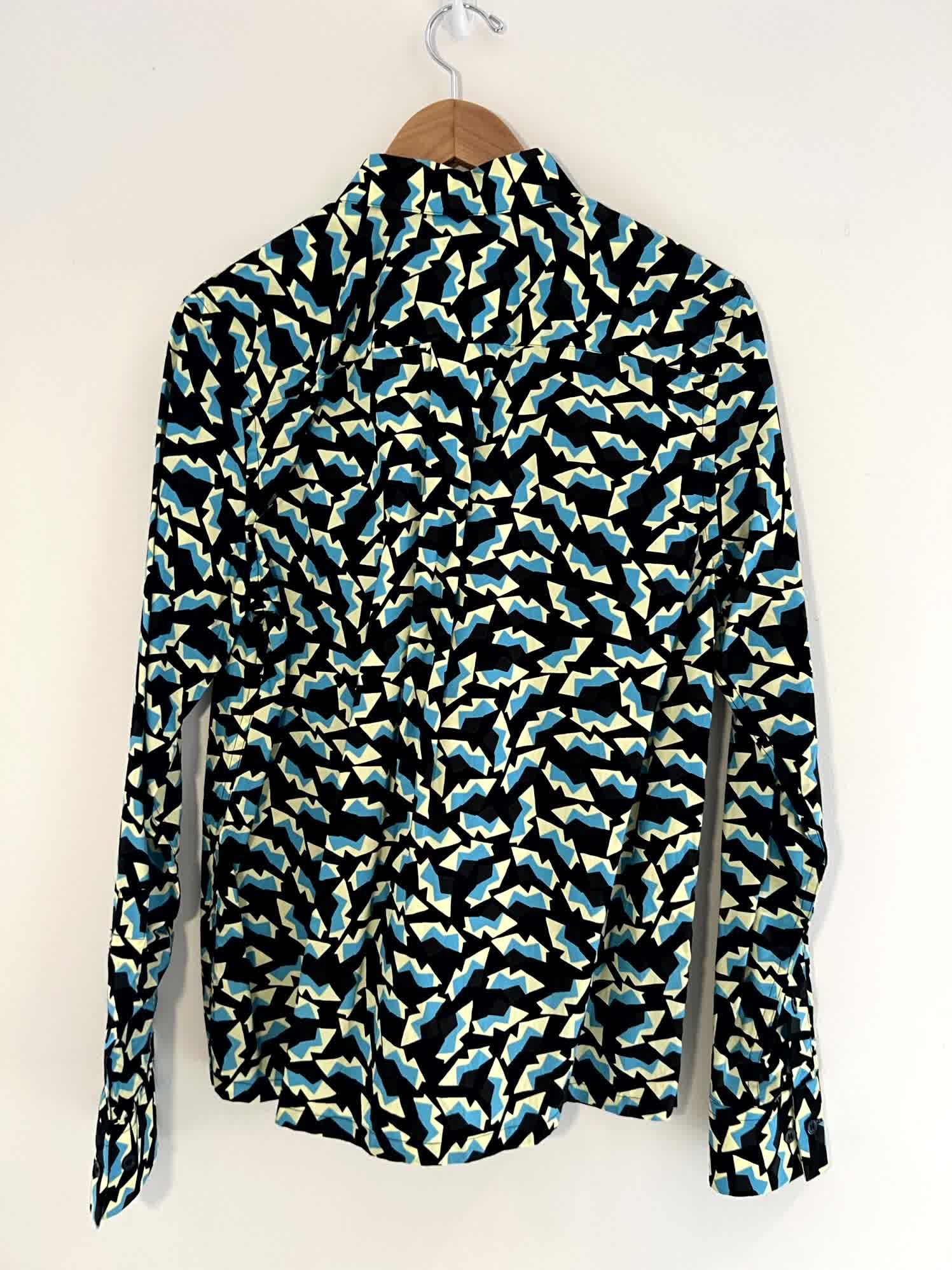 Marni Vibrant Abstract Print Button-Up Collared Shirt Size US M / EU 48-50 / 2 - 2 Thumbnail