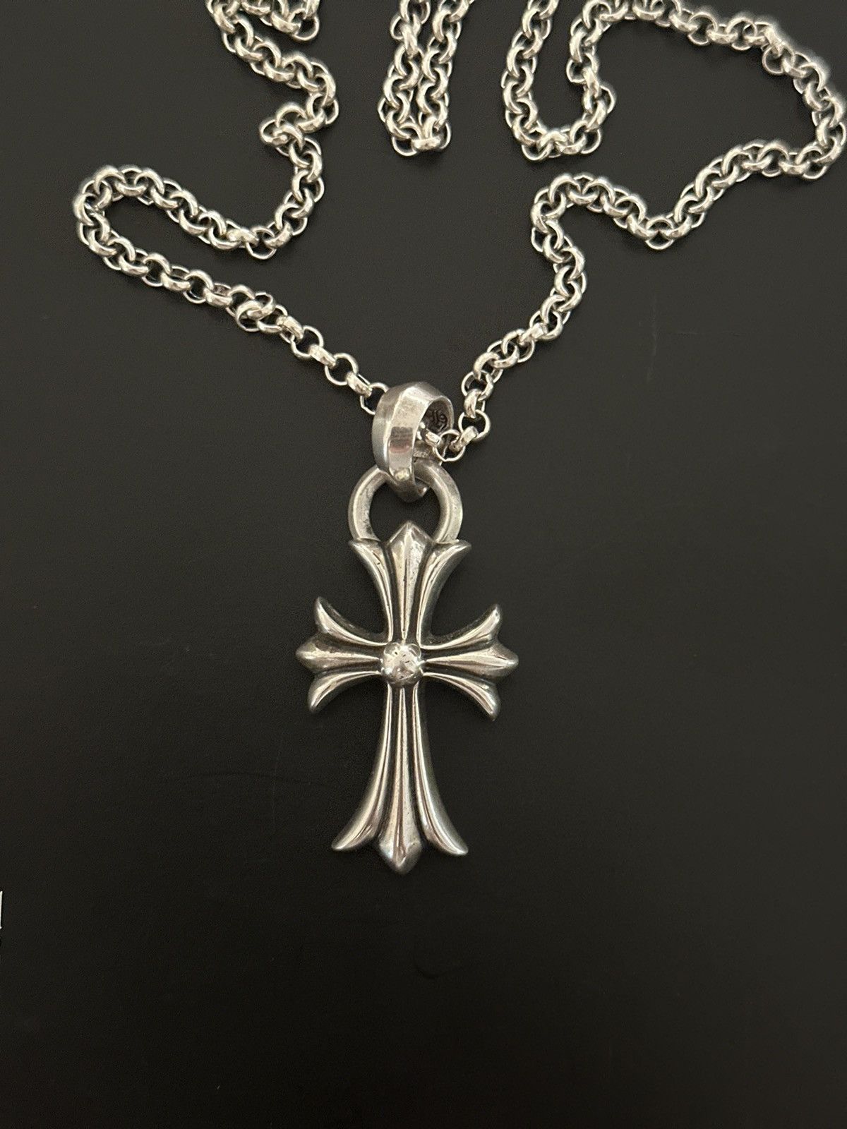 Chrome hearts small cross charm .925 main image 1