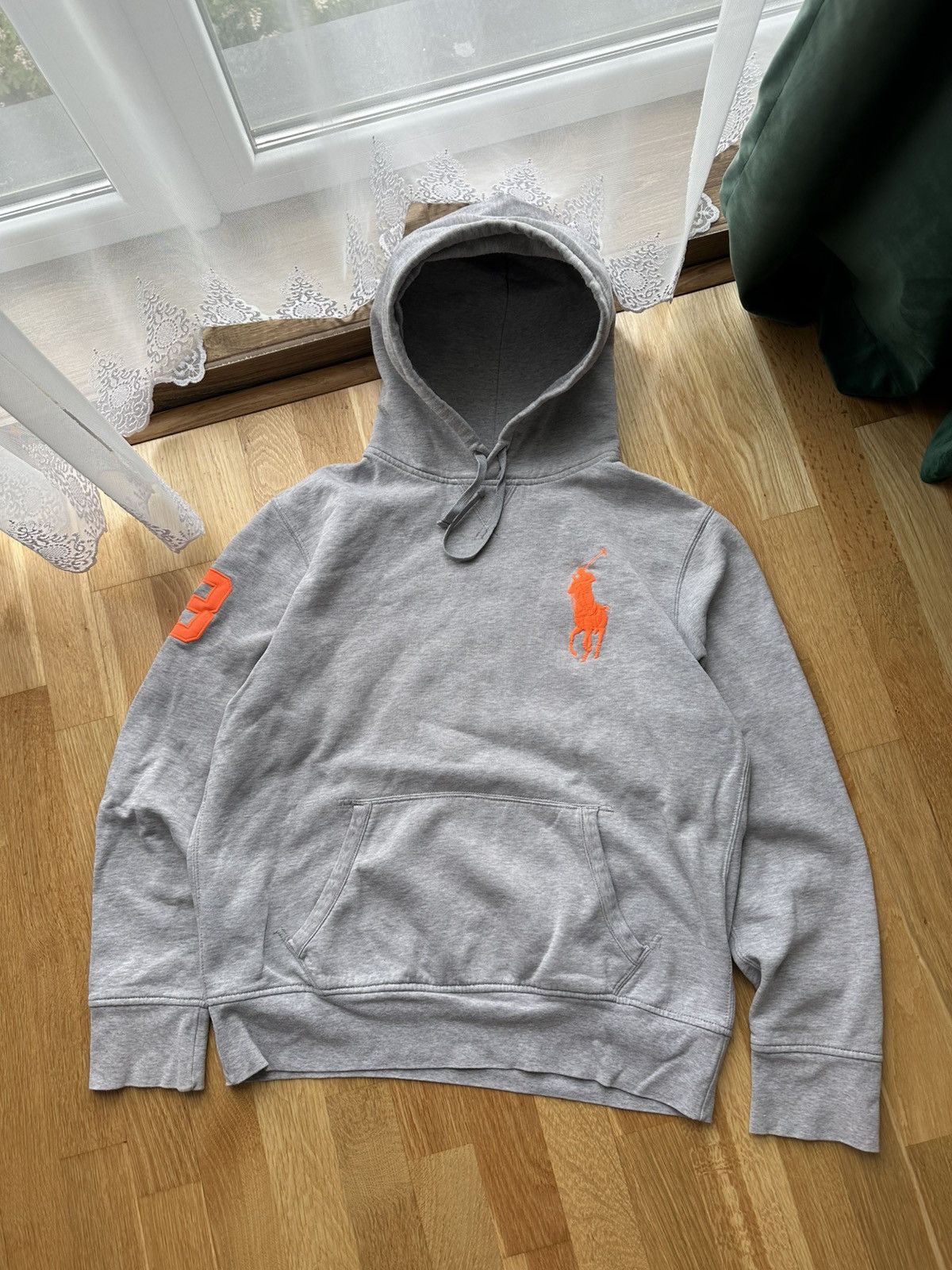 Polo Ralph Lauren Vintage Polo Ralph Lauren Big Pony Hoodie Size US L / EU 52-54 / 3 - 2 Thumbnail