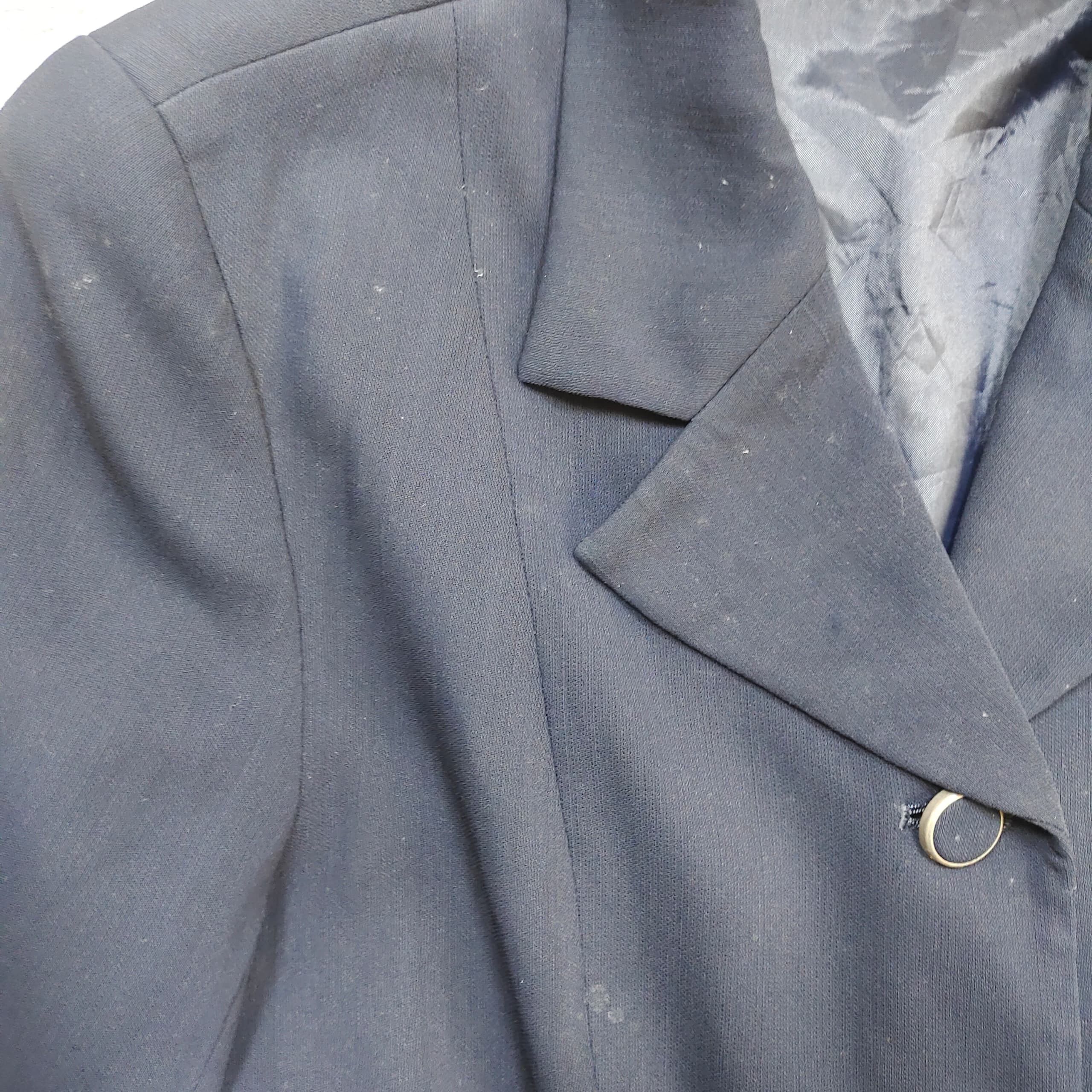 Courreges Vintage 80s Courrèges Paris Wool Blazer Size 38R - 10 Thumbnail